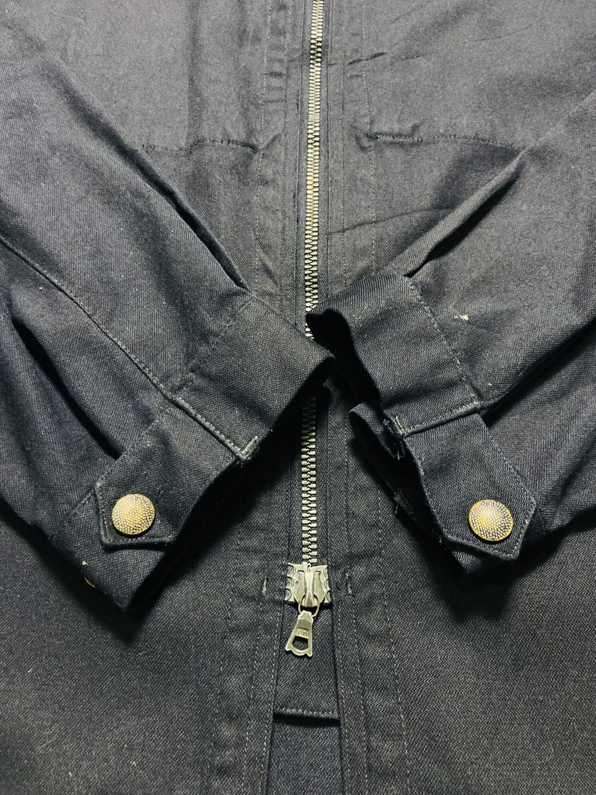 Vintage Vintage 1997 Germany Army Jacket - Riri Zip Size US L / EU 52-54 / 3 - 10 Thumbnail