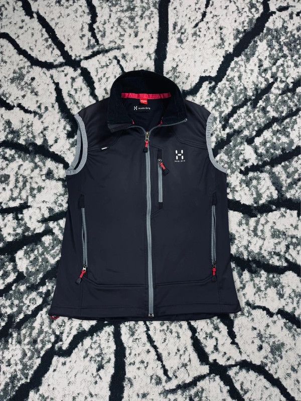 Haglofs Haglofs softshell vest gray black L logo Size L / US 10 / IT 46 - 1 Thumbnail