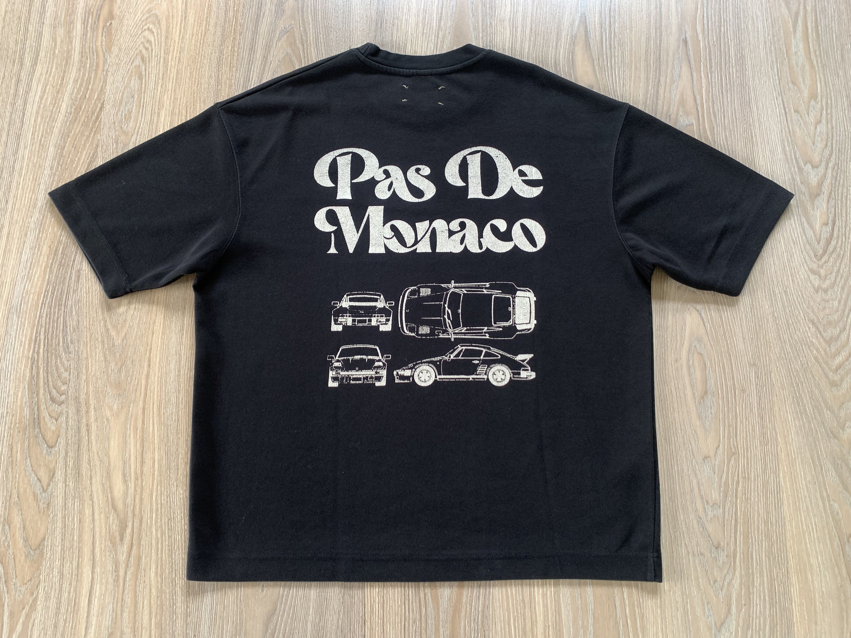 Other Pas De Monaco Black Graphic T-Shirt Size US XL / EU 56 / 4 - 3 Thumbnail