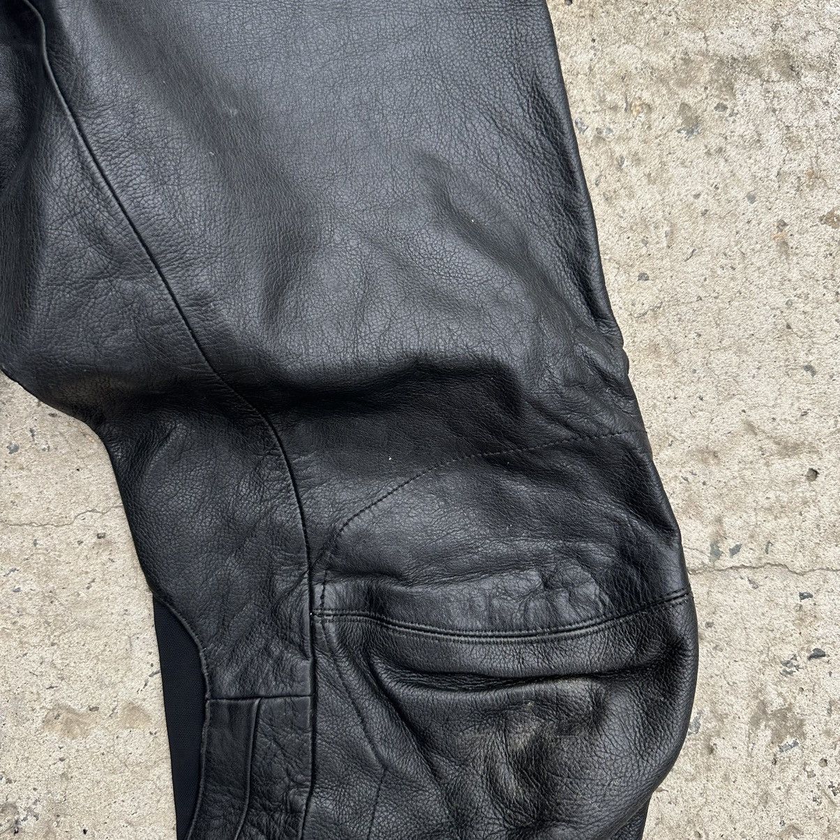 Leather × Vintage Vintage Moto Leather Pants Size 34 Style USA 00s Size US 34 / EU 50 - 6 Thumbnail