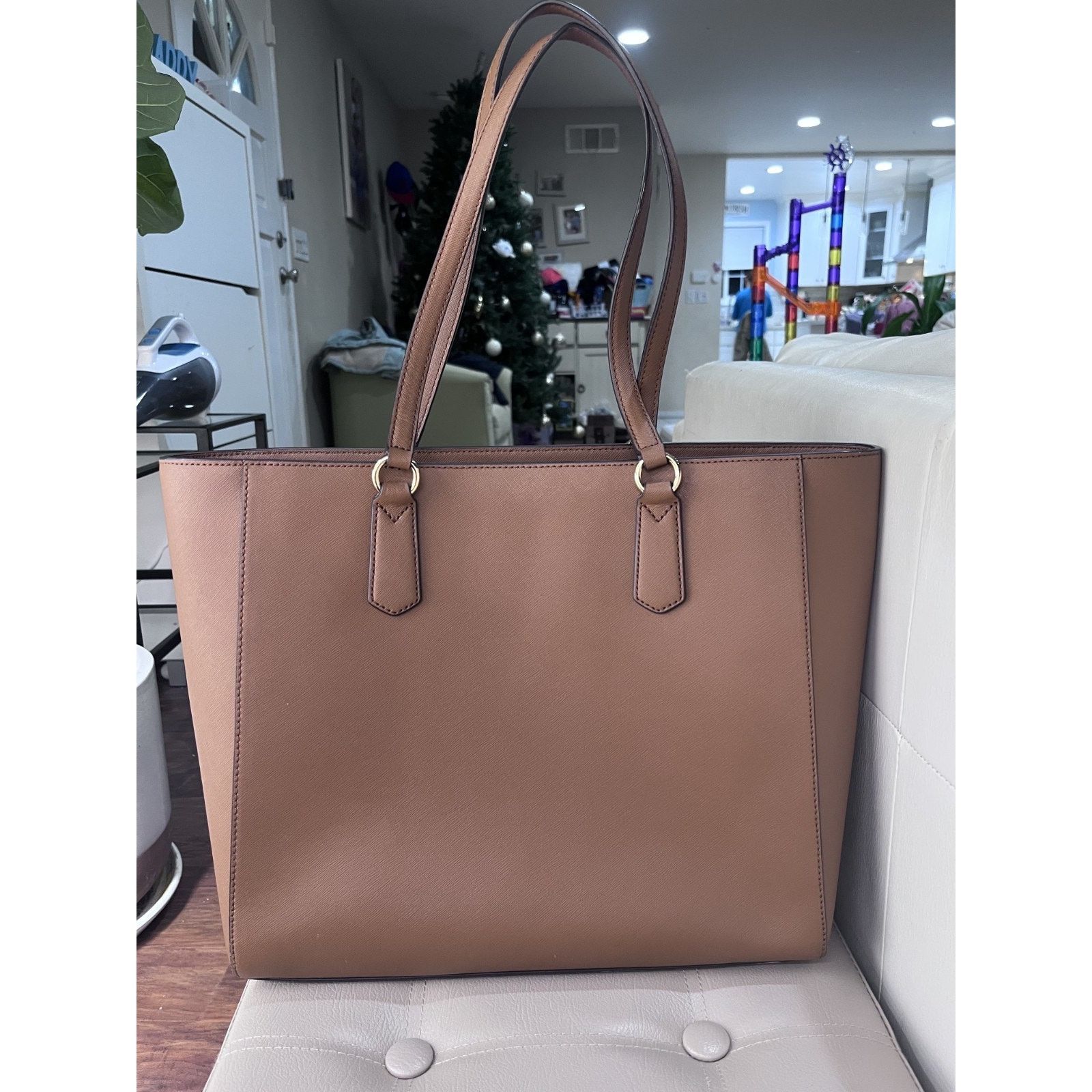 Michael Kors New Michael Kors Joey Large Saffiano Leather Pocket Tote Size ONE SIZE - 9 Thumbnail