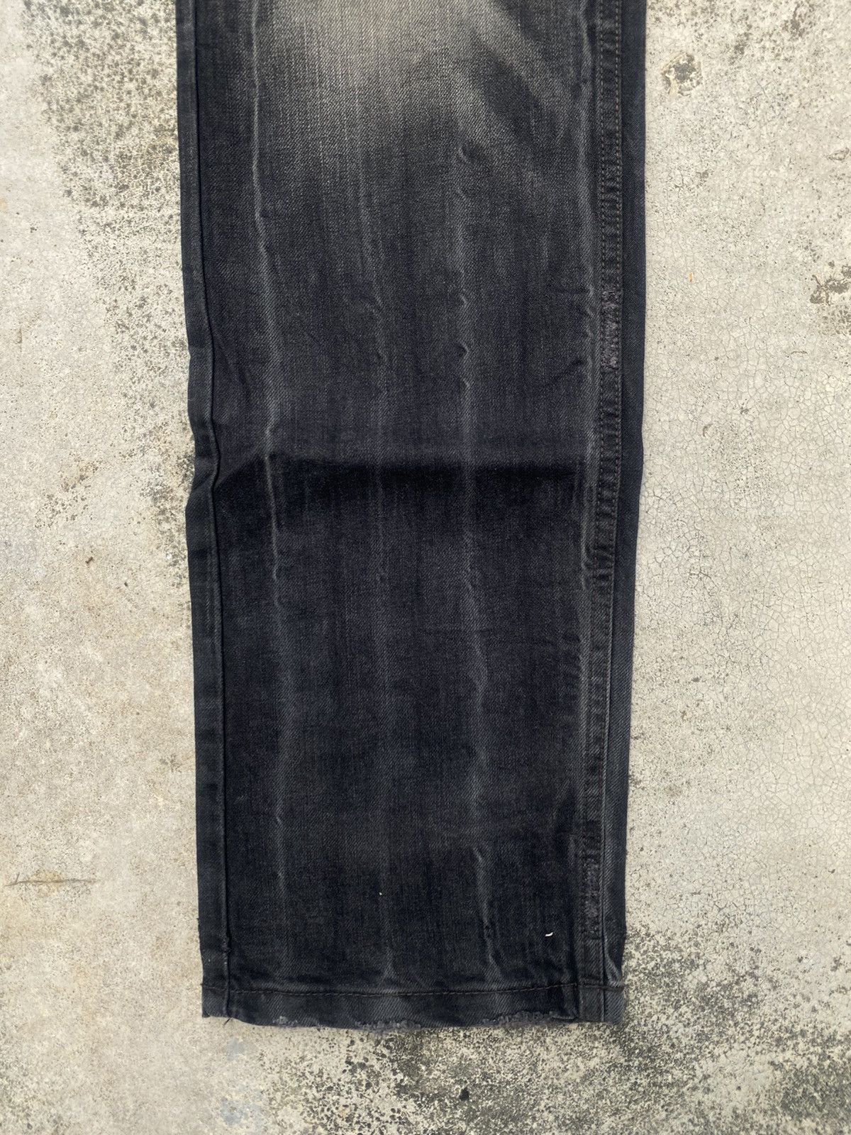 If Six Was Nine × Japanese Brand Red Pepper Faded Clawmark Boro Straight cut Jeans Size US 32 / EU 48 - 13 Thumbnail