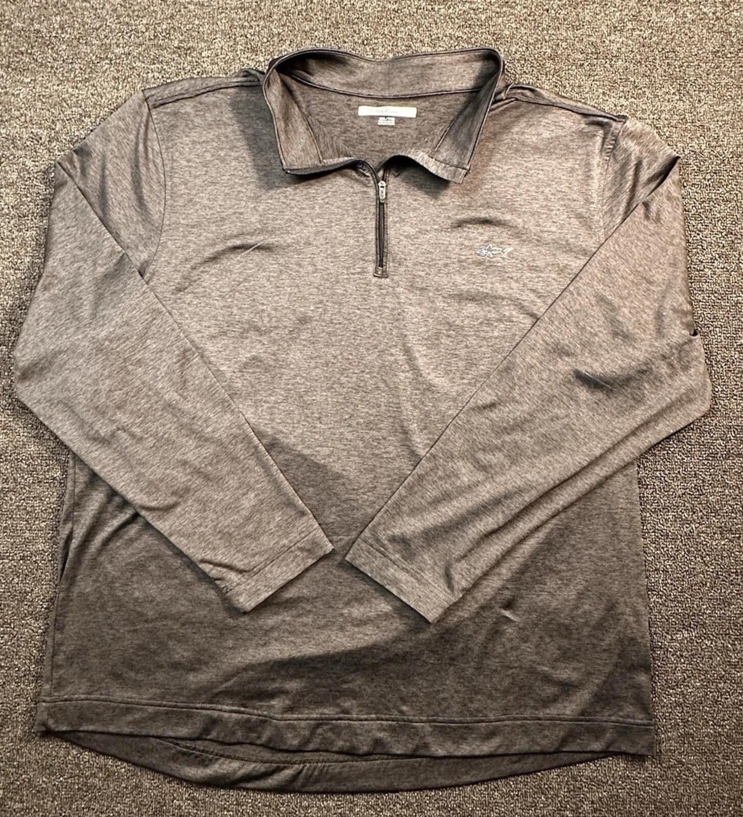 Greg Norman Lot of 2 - Greg Norman Men's XXL Gray 1/4 Zip Pullover Size ONE SIZE - 2 Thumbnail