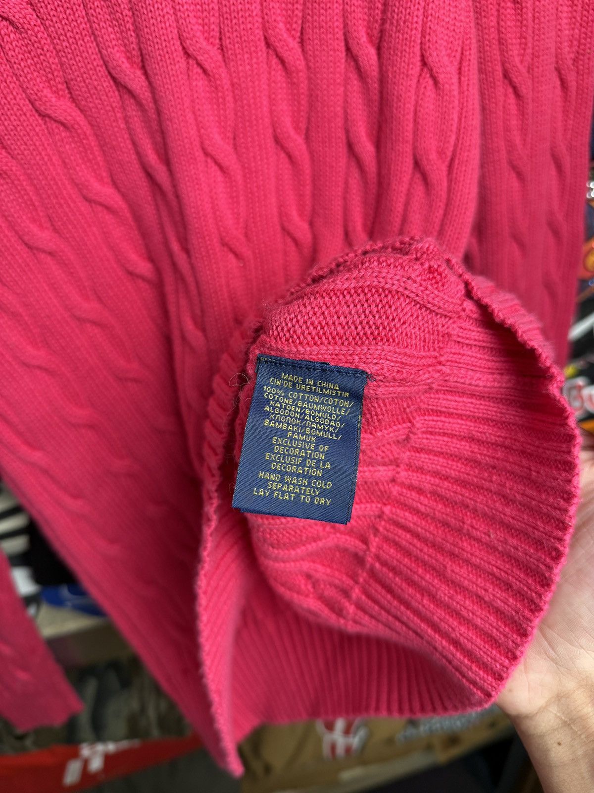 Polo Ralph Lauren Polo Ralph Lauren sweaters pink streetwear size M Size US M / EU 48-50 / 2 - 8 Thumbnail