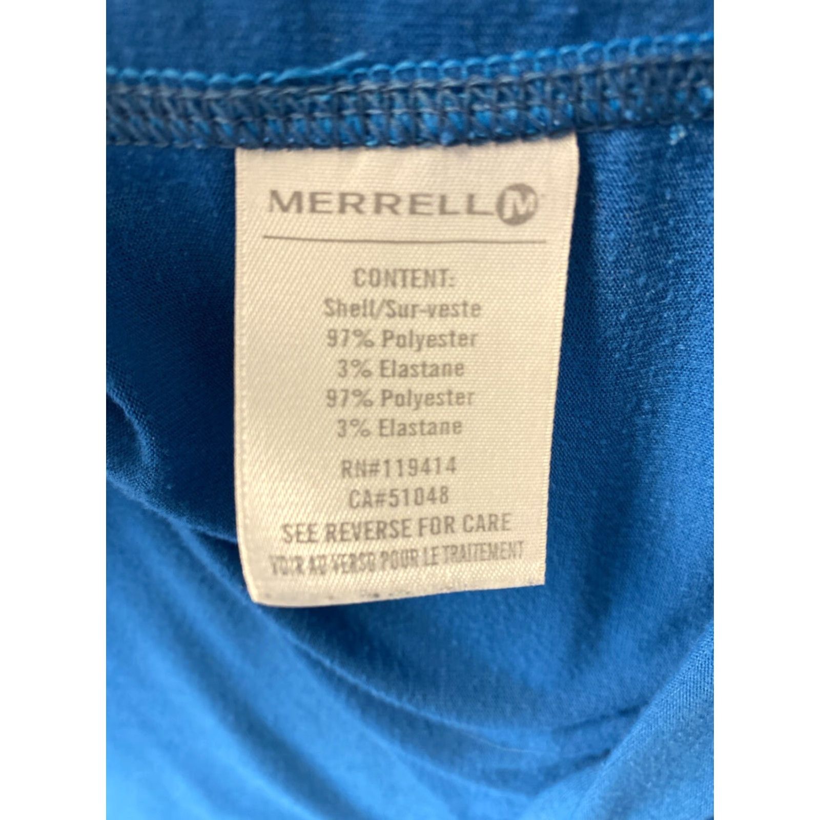 Merrell Merrell Opti-Wick UPF 20+ Men's Polo Shirt Long Sleeve? Wait. Size US L / EU 52-54 / 3 - 7 Thumbnail