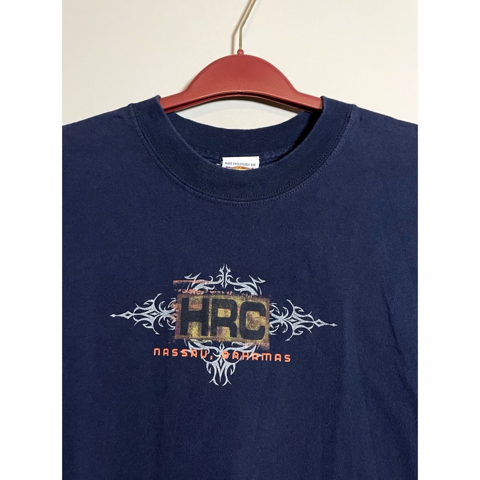 Hard Rock Cafe VINTAGE Hard Rock Cafe Shirt Blue 90s L Mens Size US L / EU 52-54 / 3 - 4 Thumbnail