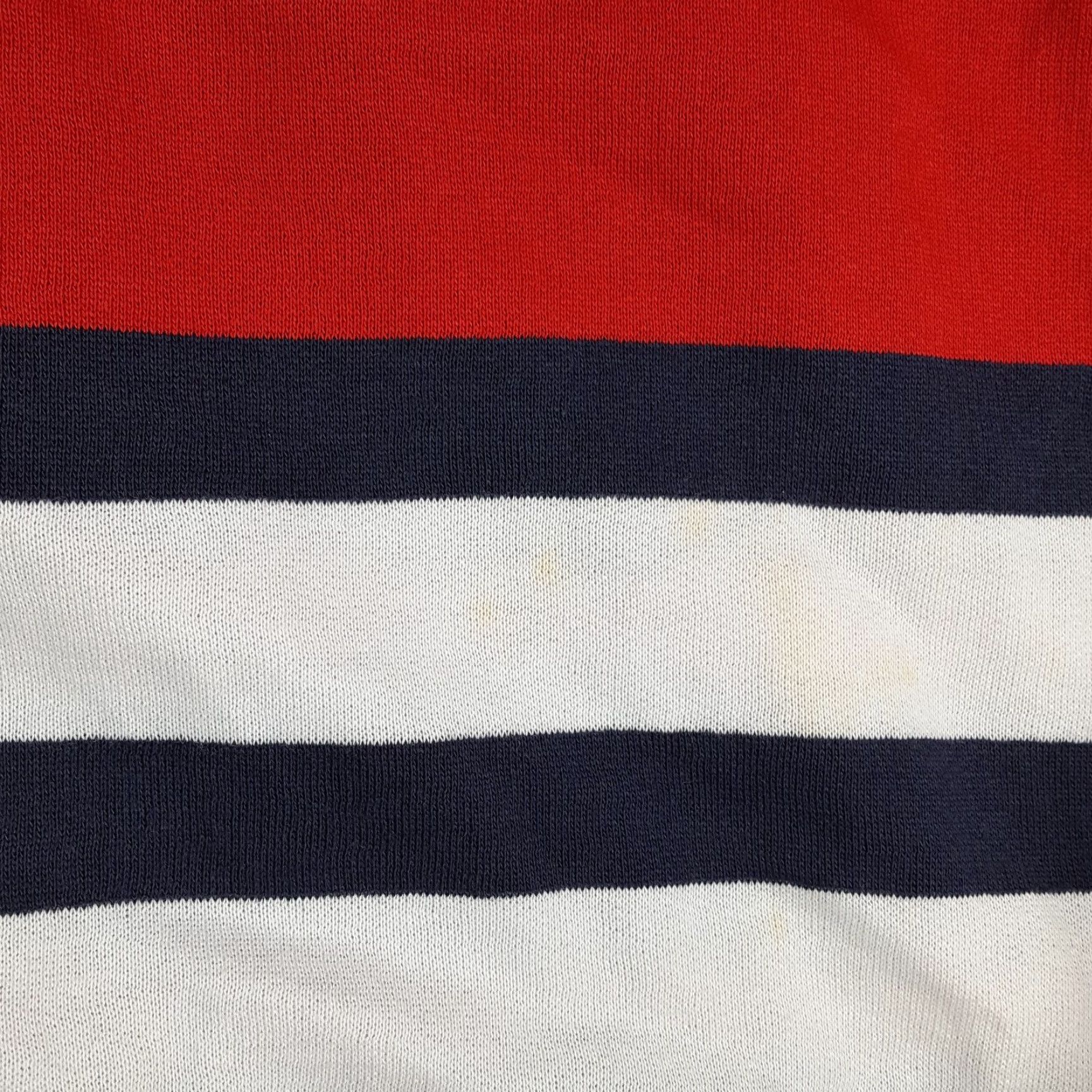 Vintage Y2k Preppy Striped Collared Crewneck Mens Size Large Vintage Pullover Sweatshirt Size US L / EU 52-54 / 3 - 4 Thumbnail