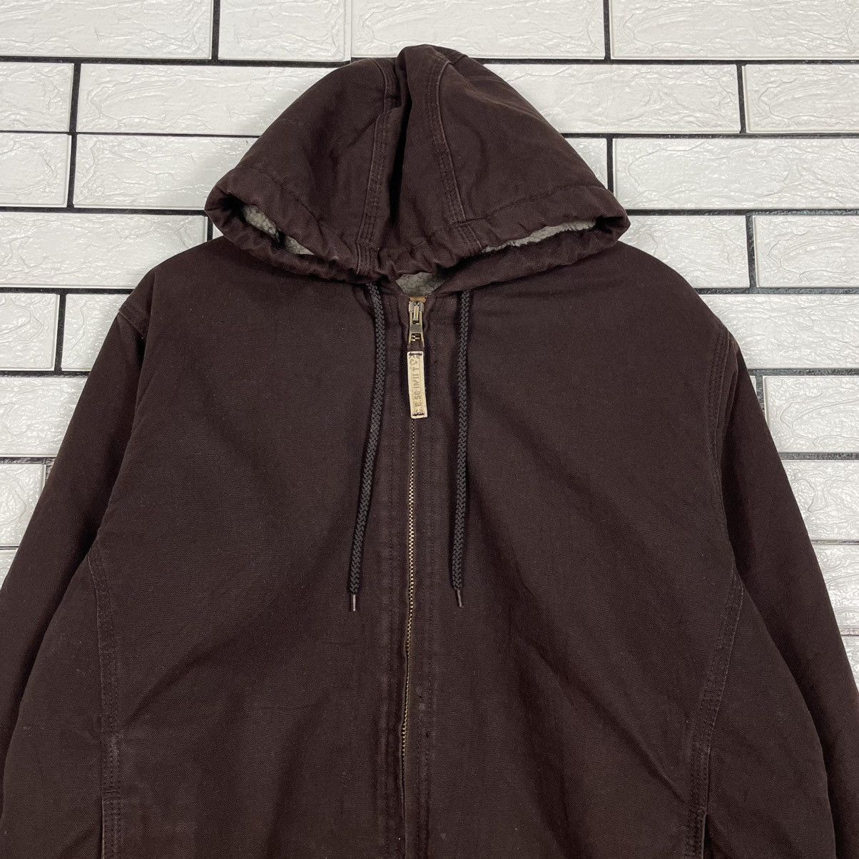 SCHMIDT Schmidt Duck Canvas Women Workwear Jacket Size L / US 10 / IT 46 - 2 Thumbnail