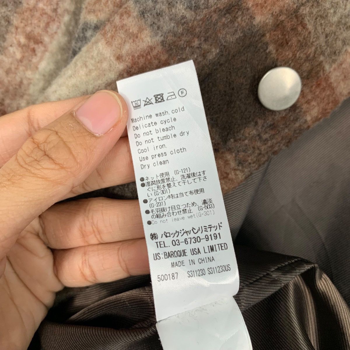 Flannel AZUL by Moussy Shadow Plaid Flannel Jacket #2132-C94 Size US XXL / EU 58 / 5 - 17 Thumbnail