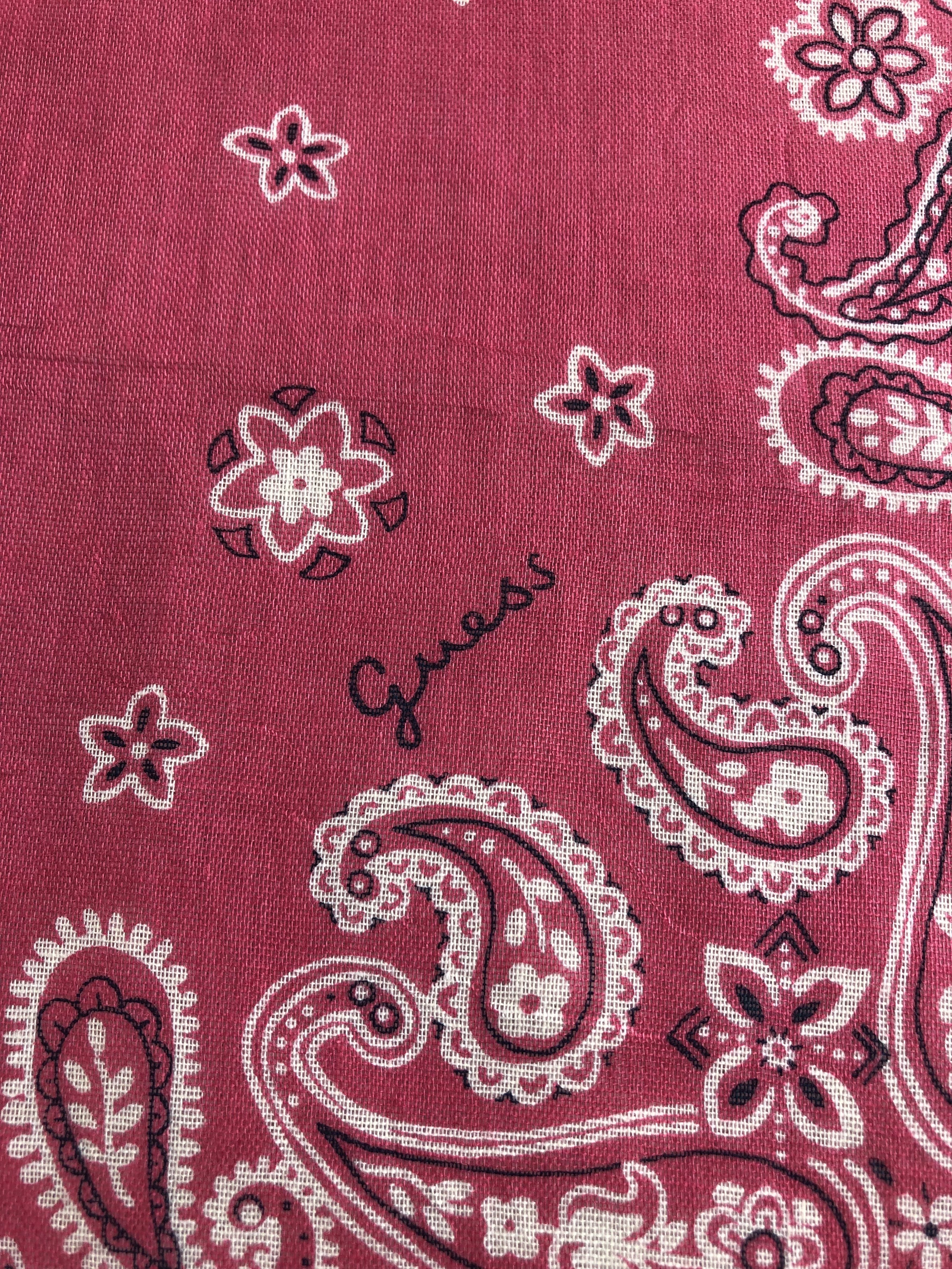 Guess Guess Paislee Handkerchief / Bandana / Neckerchief C233 Size ONE SIZE - 5 Thumbnail