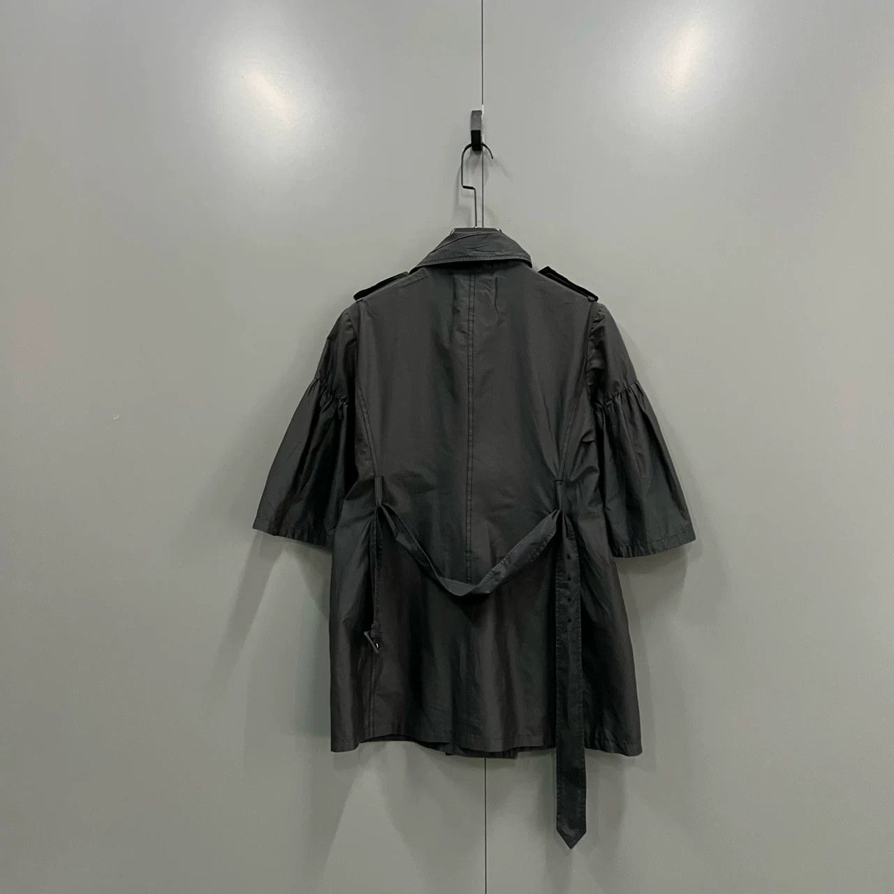 Prada Prada Double-Breasted Trench Coat Size US XXS / EU 40 - 2 Thumbnail