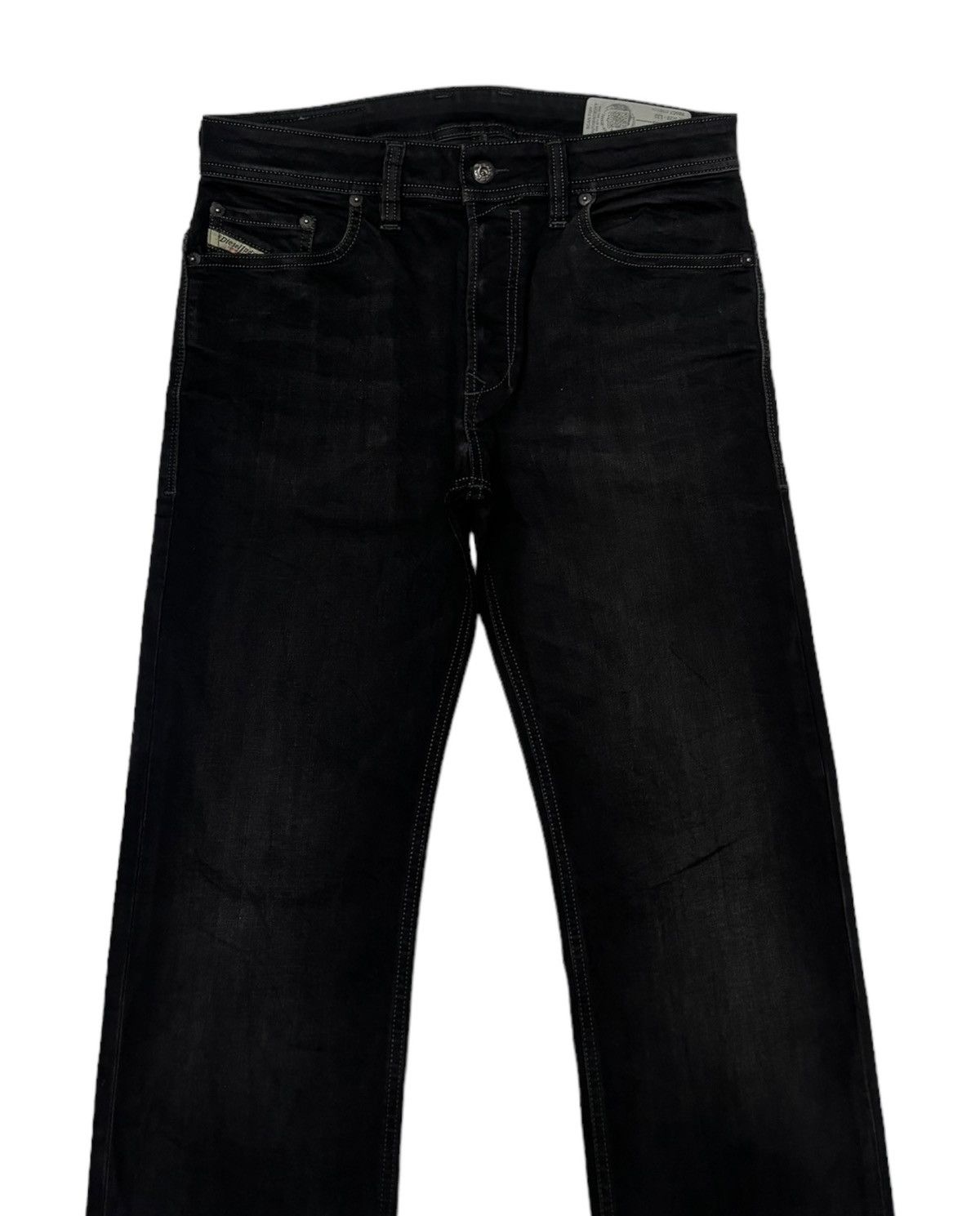 Diesel × Jean DIESEL BLACK DENIM JEANS Size 30" / US 8 / IT 44 - 5 Thumbnail