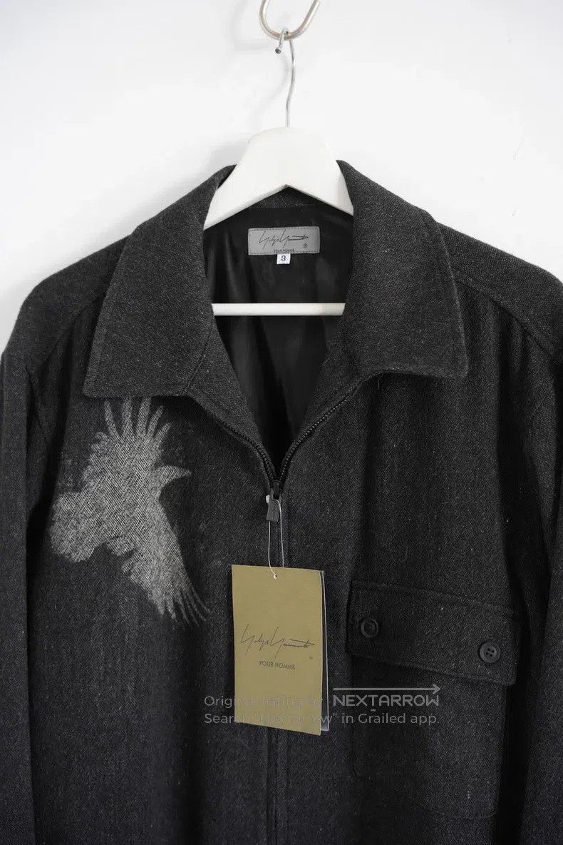 Yohji Yamamoto YOHJI YAMAMOTO Crow Zipper Shirt Jacket Size US L / EU 52-54 / 3 - 3 Thumbnail