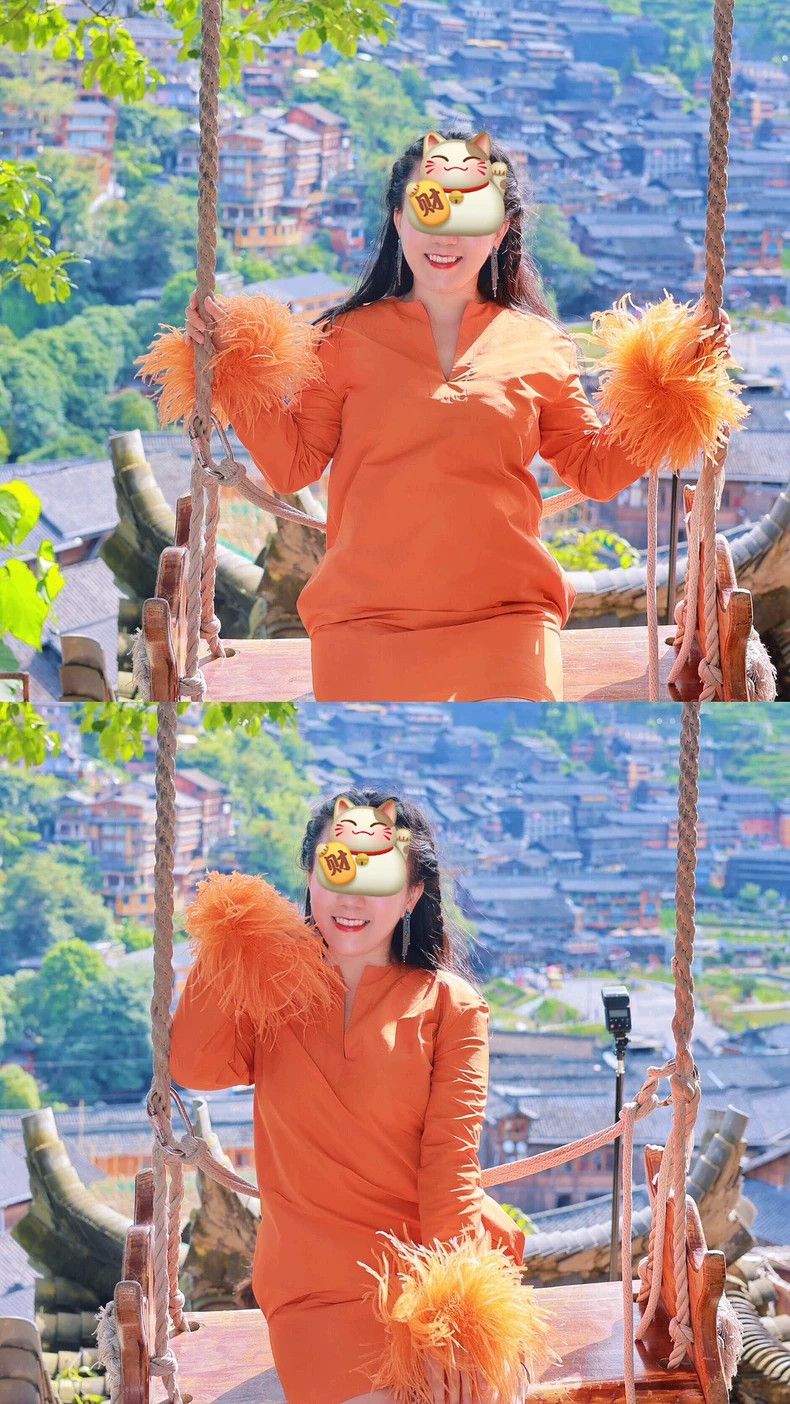 Valentino Valentino Hermès orange feather ostrich feather dress Size M / US 6-8 / IT 42-44 - 3 Thumbnail