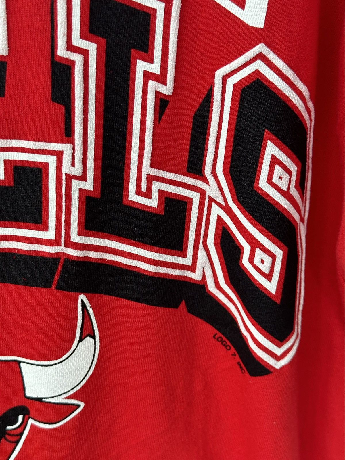 Logo 7 NWT 90s Chicago Bulls T-shirt Size US XL / EU 56 / 4 - 2 Thumbnail