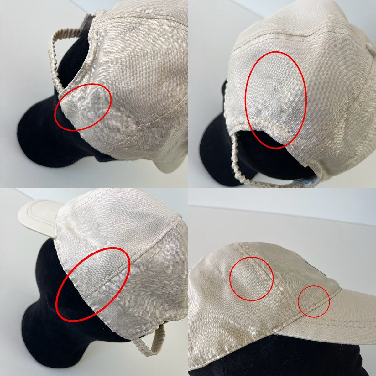 Paul & Shark Paul & Shark Yachting Vintage 6-Panel Baseball Cap White Size ONE SIZE - 12 Thumbnail