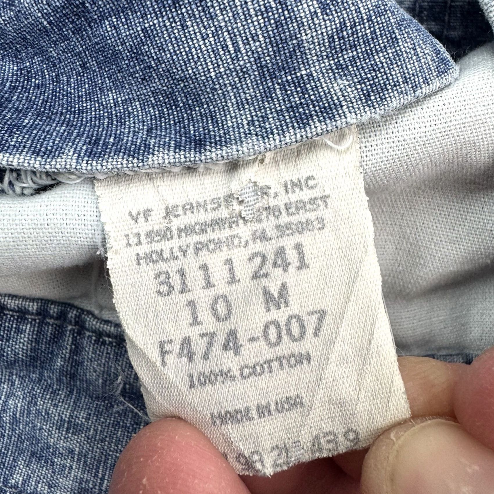Lee VINTAGE Lee Riveted Cargo Denim Shorts Womens 10 Hipster 80s 90s USA Pockets Size 32" / US 10 / IT 46 - 4 Thumbnail