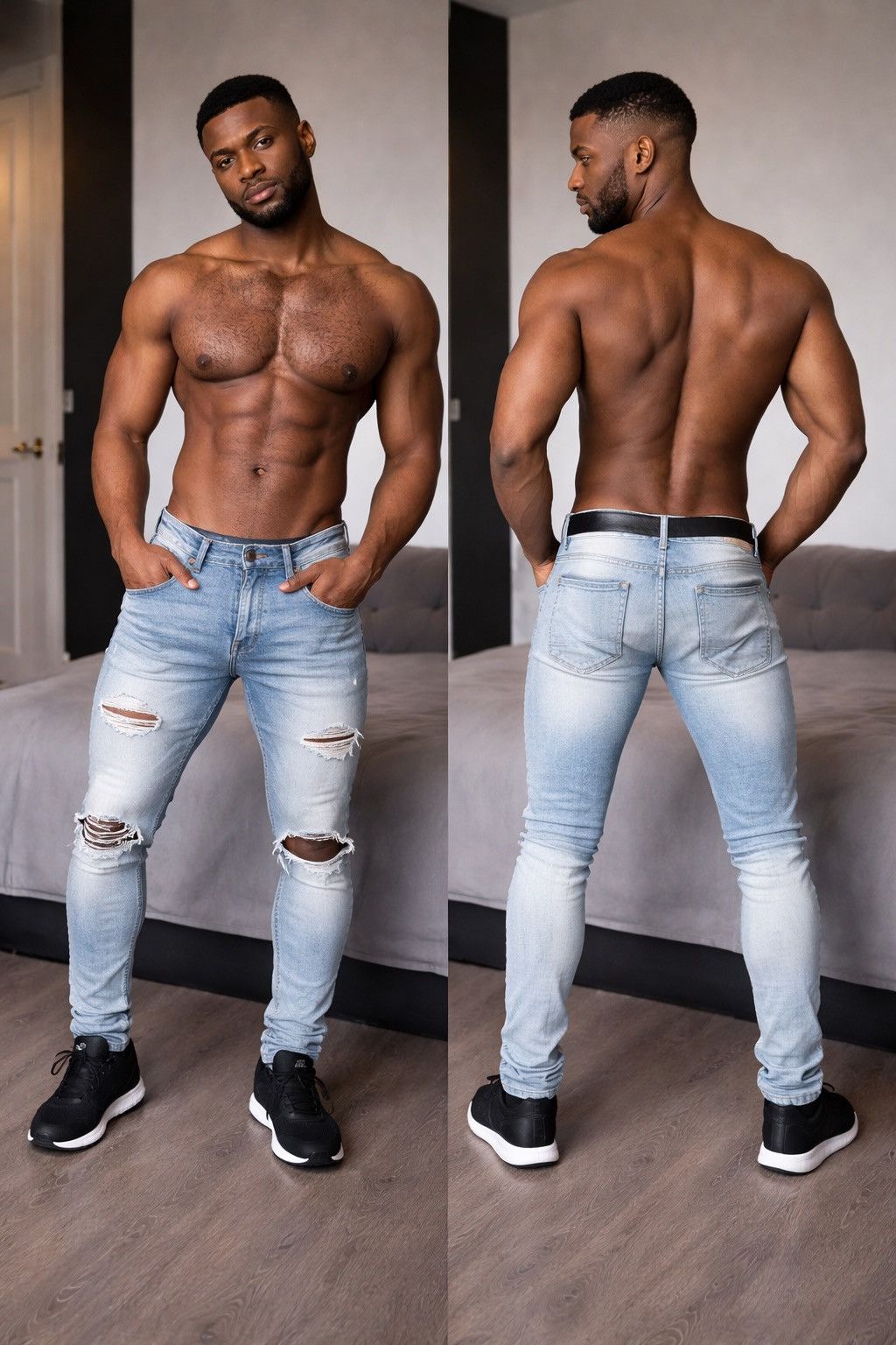 Other Thrashed Streetwear Jeans Size US 34 / EU 50 - 1 Thumbnail