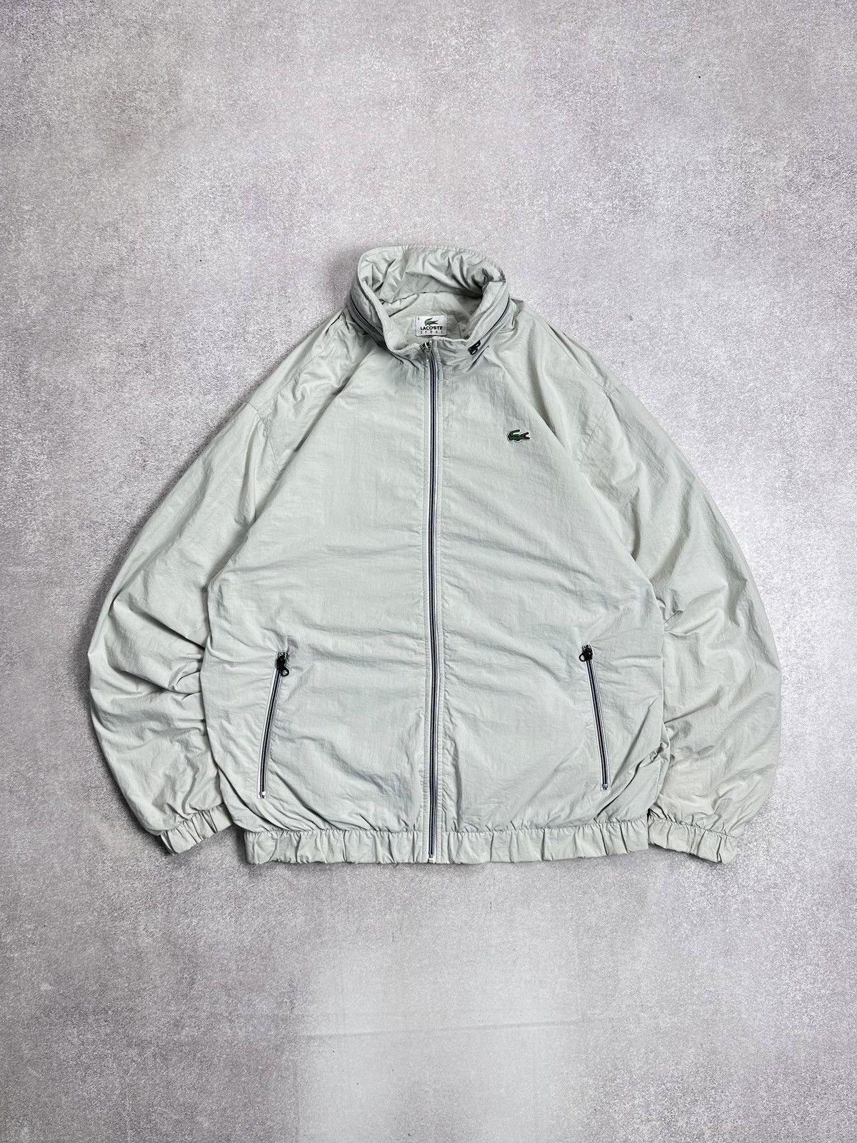 Lacoste Vintage Lacoste Sport Nylon Boxy Zip Jacket M Size US M / EU 48-50 / 2 - 1 Thumbnail