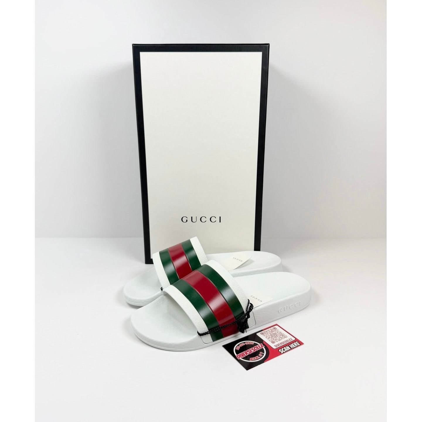 Gucci Size 9.5US - Gucci Pursuit Web Sandals NEW Size US 9.5 / EU 42-43 - 1 Thumbnail