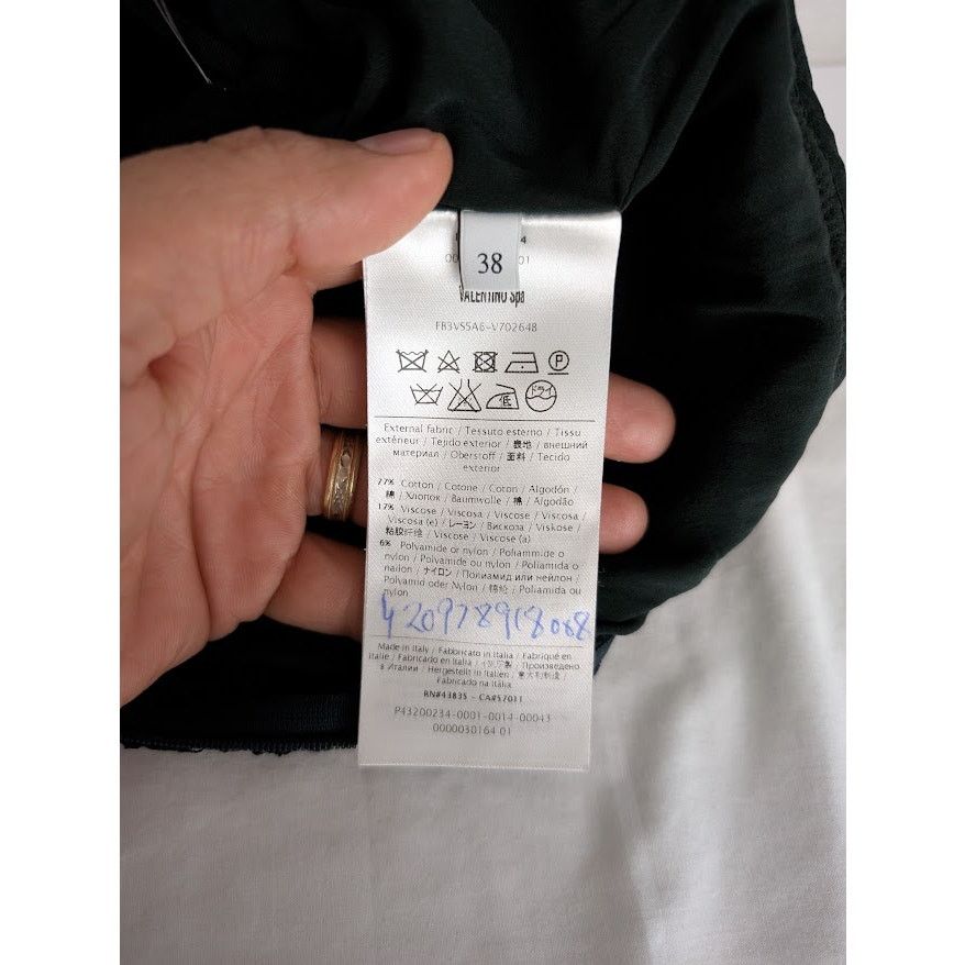 Valentino o1rshd1 Lace Dress in Green Size XS / US 0-2 / IT 36-38 - 12 Thumbnail