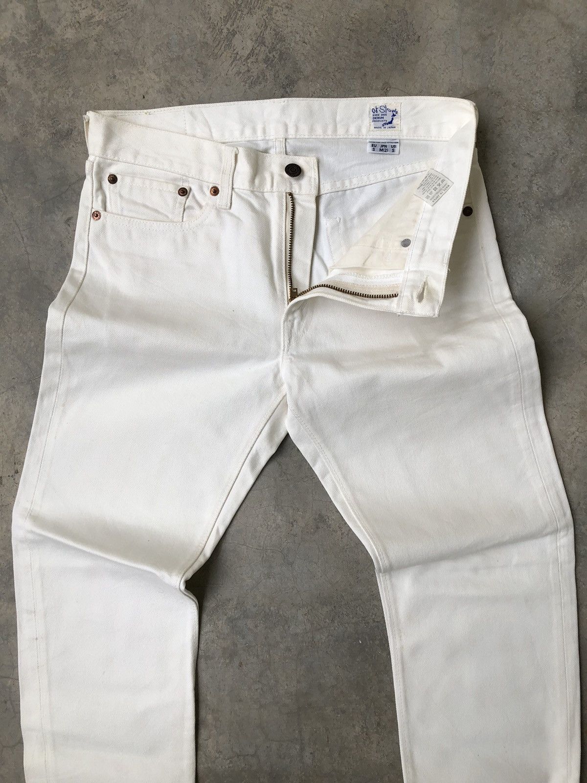 Orslow Orslow 107 Ivy Fit Denim White Size US 29 - 7 Thumbnail