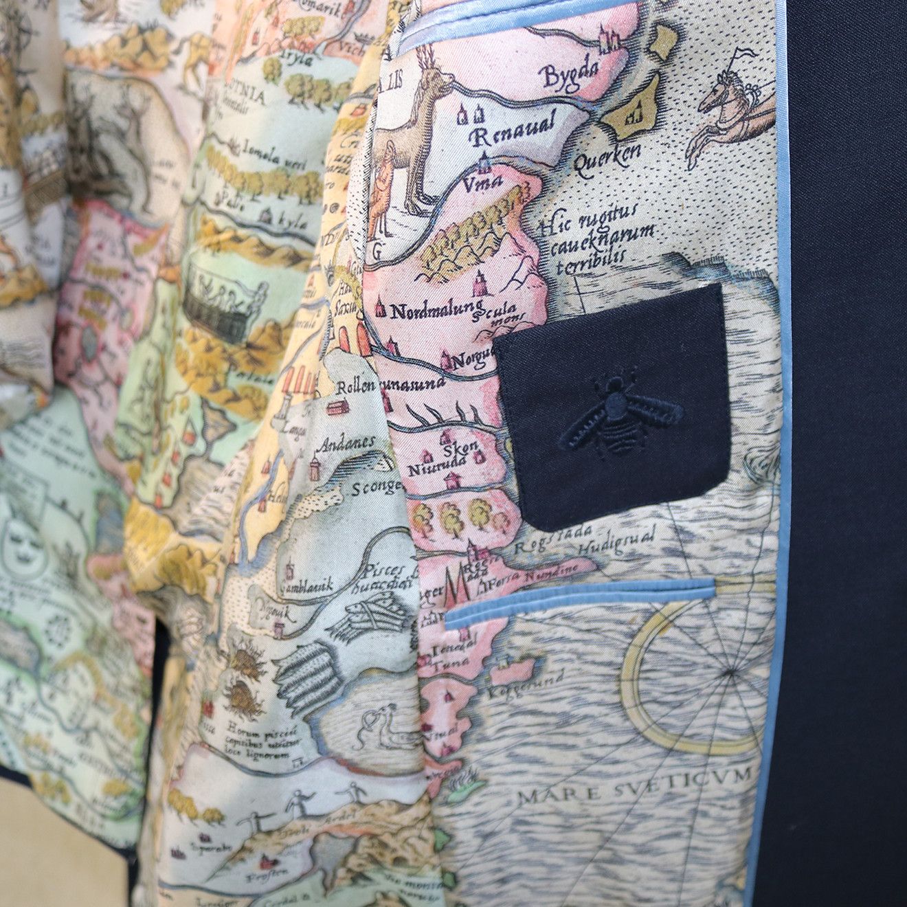 Gucci Gucci Kraken Dark Navy Suit Mohair-Wool Suit Set Size 48R - 13 Thumbnail