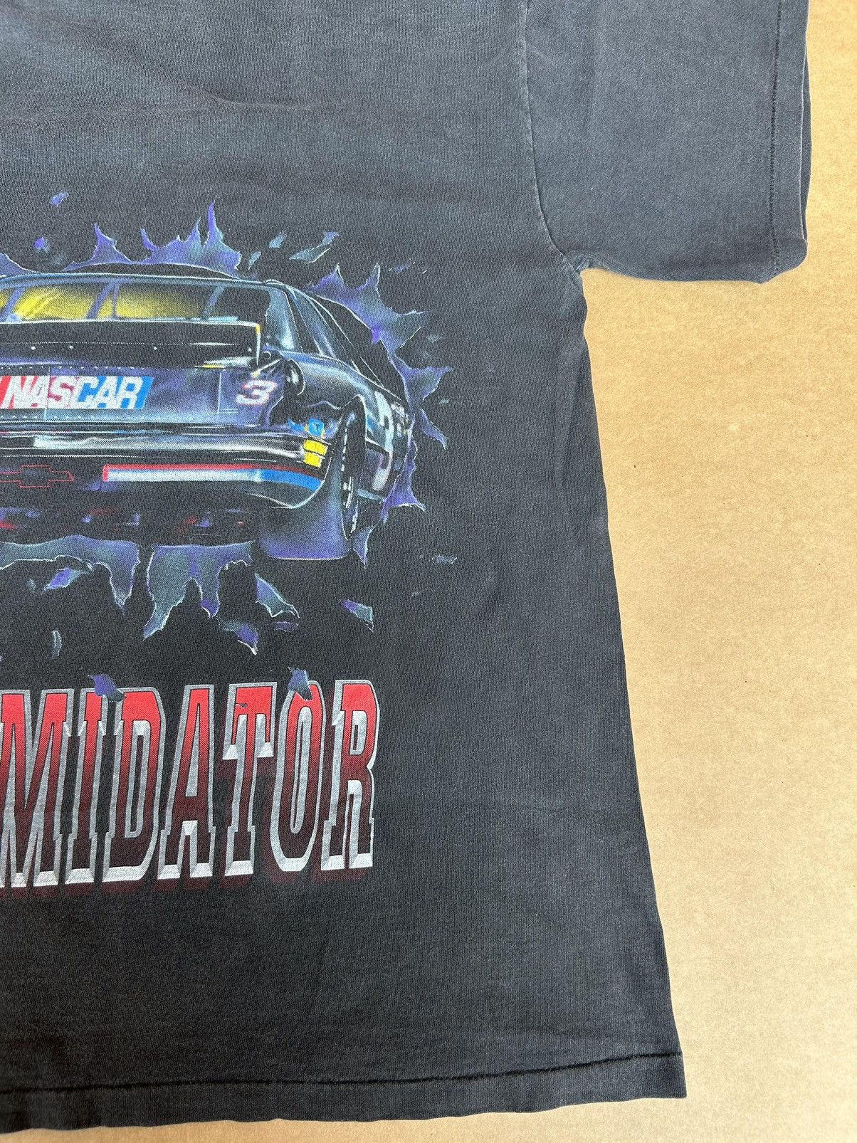 Vintage Vintage 90's Dale Earnhardt Intimidator T-Shirt Racing Rare Size US L / EU 52-54 / 3 - 10 Thumbnail