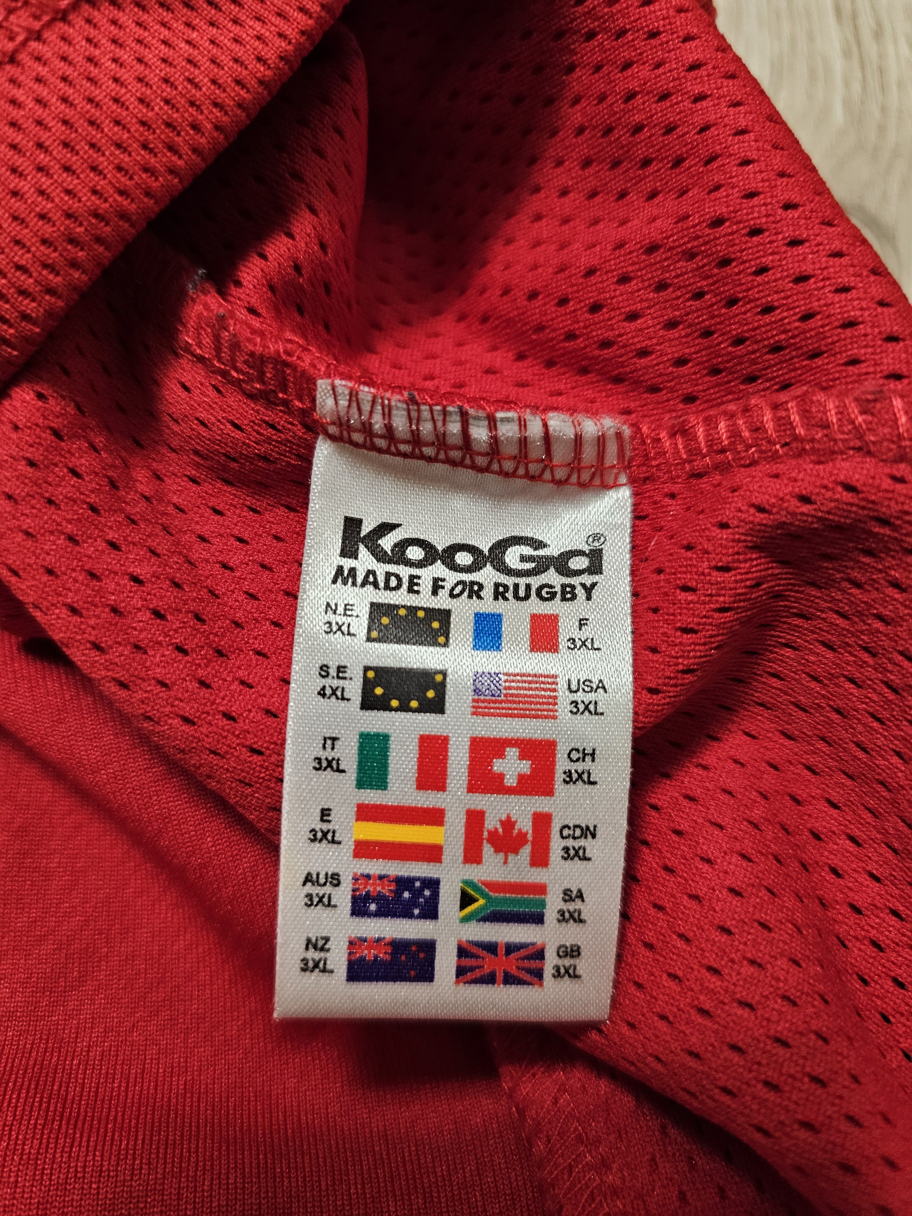 Vintage SCARLETS RUGBY JERSEY VINTAGE 2007 WALES RUGBY JERSEY 3XL Size US XXL / EU 58 / 5 - 9 Thumbnail
