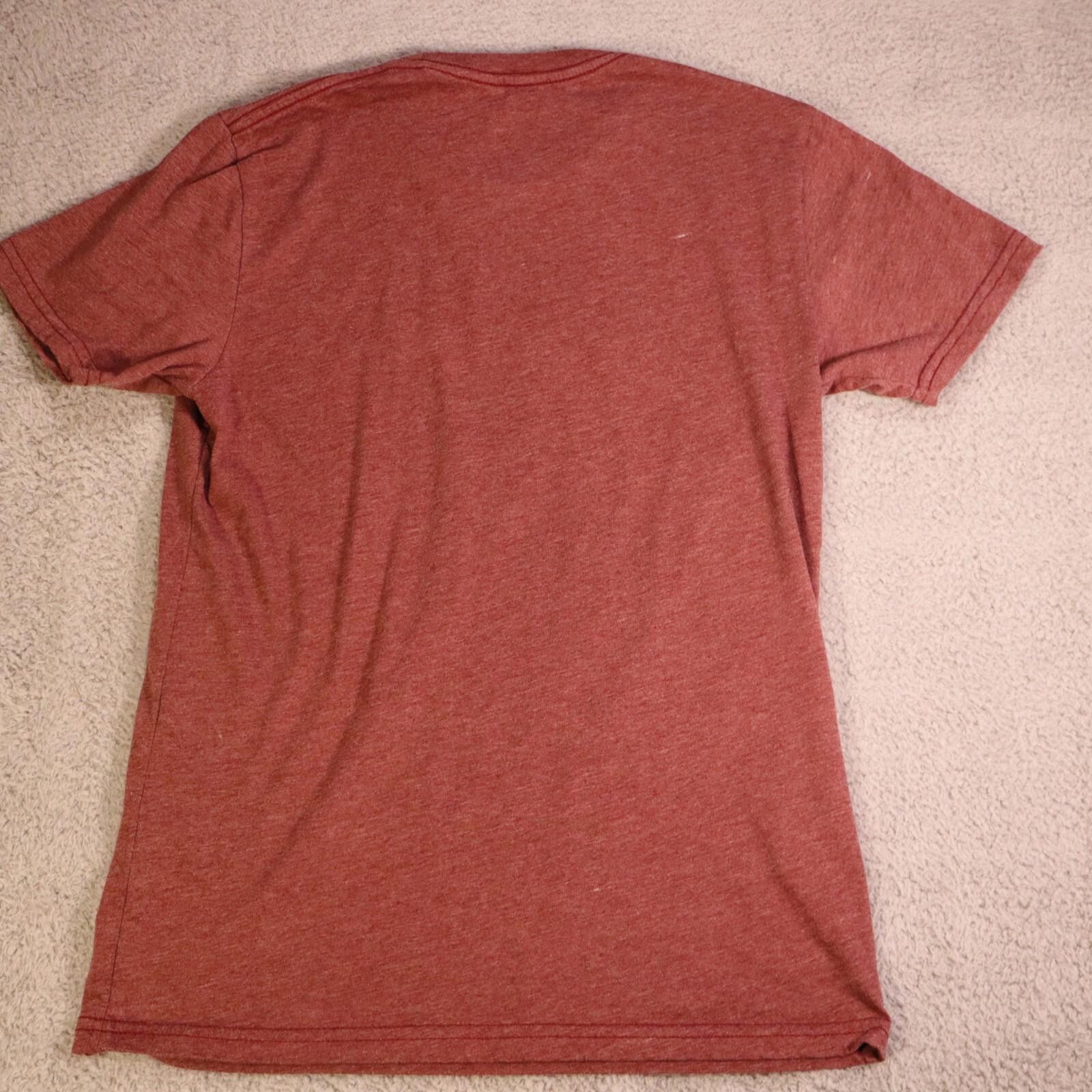 Spyder Spyder T-Shirt Adult Small Maroon Heather Red Graphic Print Size US S / EU 44-46 / 1 - 6 Thumbnail