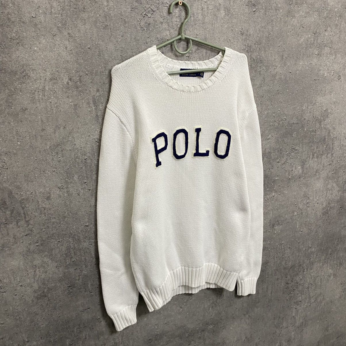 Polo Ralph Lauren Polo Ralph Lauren Vintage Sweater Big Logo Knit Sweatshirt Size US S / EU 44-46 / 1 - 3 Thumbnail