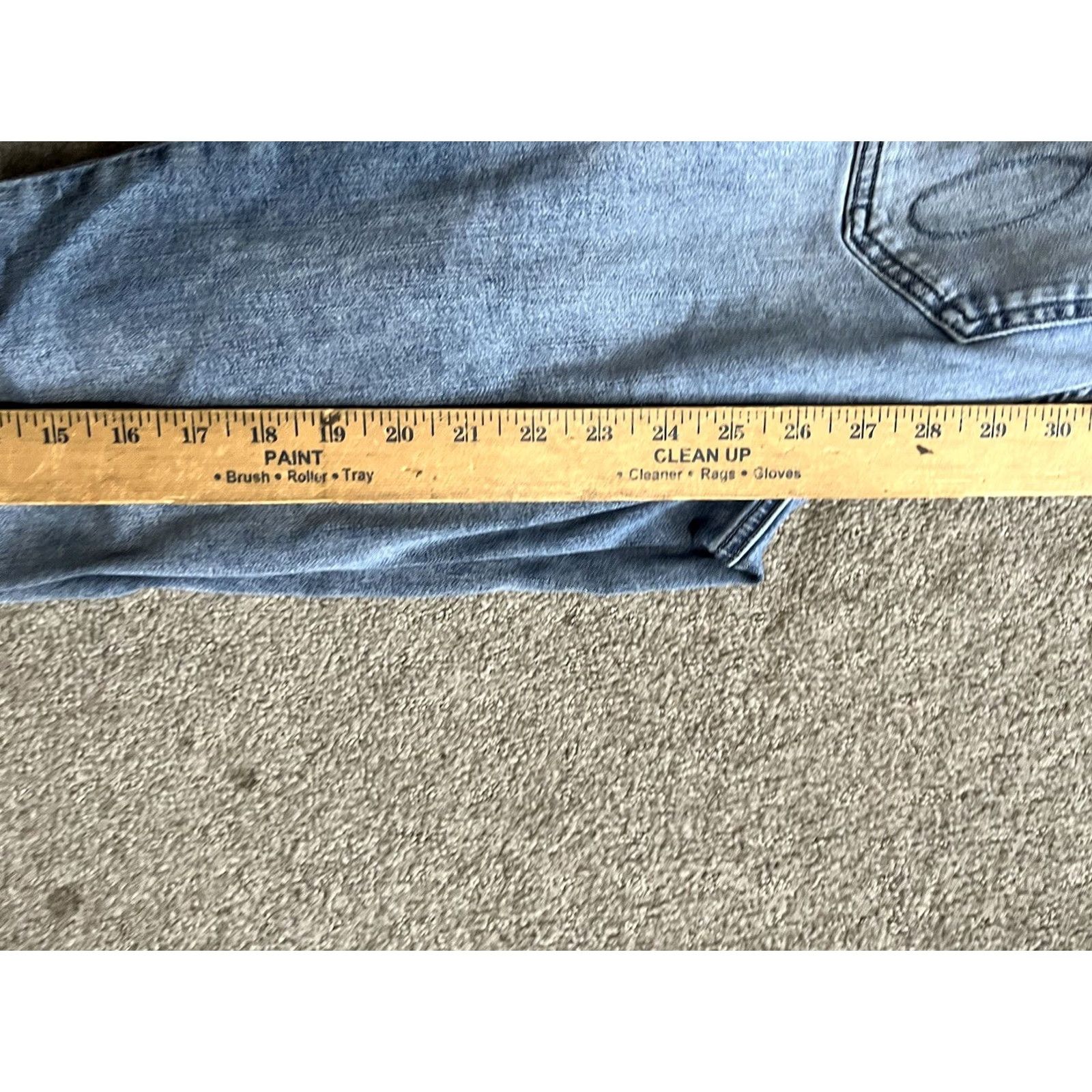 Calvin Klein Calvin Klein Jeans Womens Size 27 Med Wash High Rise Skinny Jeans Raw Hem Size 27" / US 4 / IT 40 - 8 Thumbnail