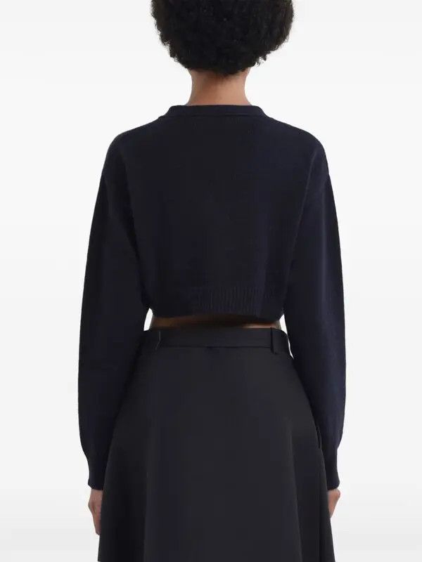 Marni o1w1db10426 Cashmere Cardigan in Blue Size XL / US 12-14 / IT 48-50 - 3 Thumbnail