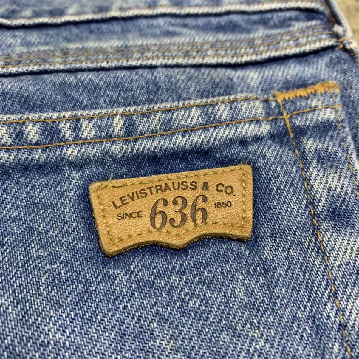 Levi's × Levi's Vintage Clothing × Vintage Rare 1991 Levis 636 Big E Silver Tab Vintage Japan Size US 30 / EU 46 - 20 Thumbnail
