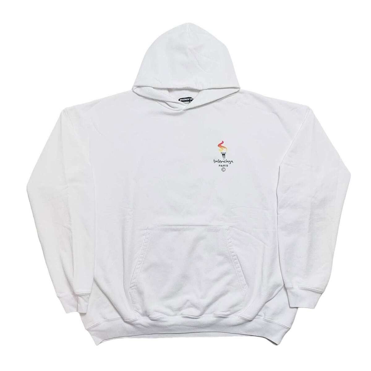 Balenciaga balenciaga olympic hoodie grey🌟 Size US L / EU 52-54 / 3 - 1 Thumbnail