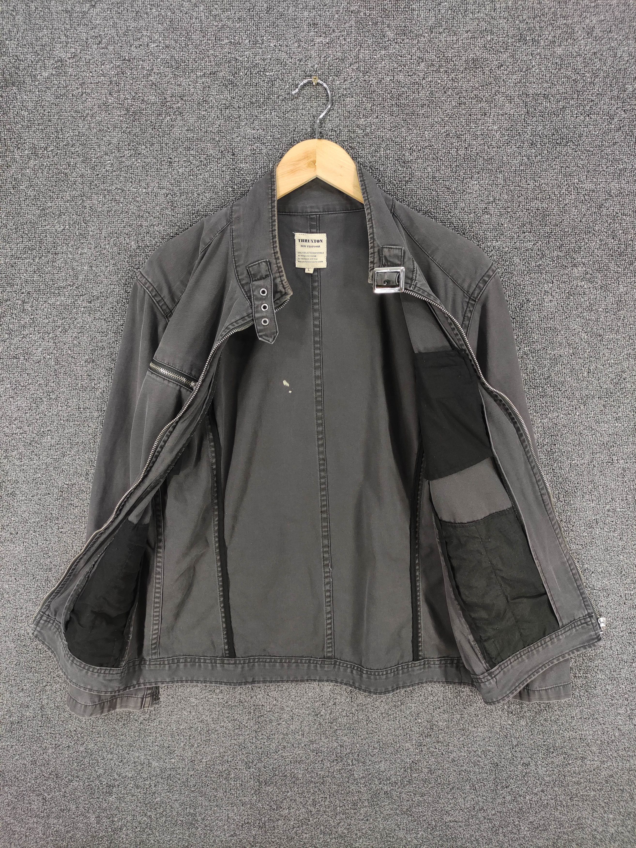 Japanese Brand Vintage Thruxton Zipper Motorcycle Style Jacket Size US M / EU 48-50 / 2 - 6 Thumbnail