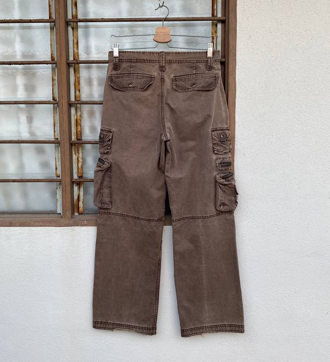 Vintage VINTAGE OLD NAVY LOOSE CARGO UTILITY PANT W29 Size US 29 - 4 Thumbnail