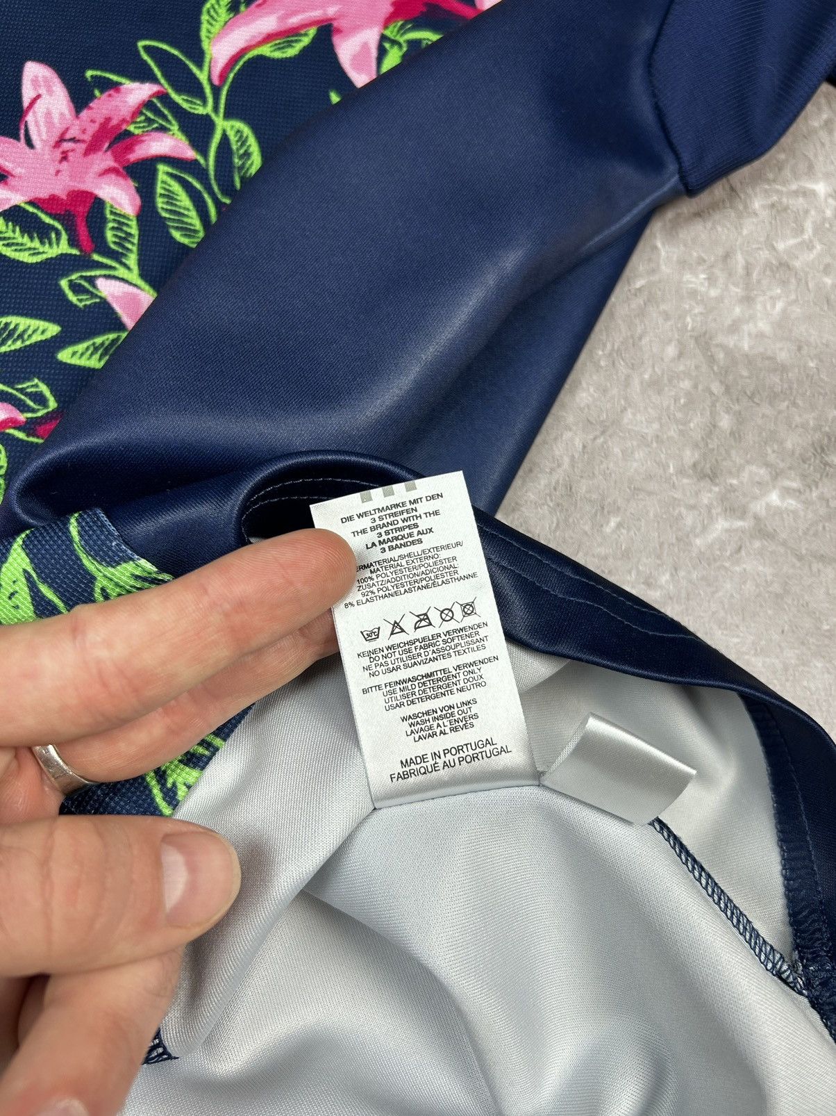 Adidas × Vintage Vintage Adidas Paris Rugby Union Jersey Shirt Over Print Size US M / EU 48-50 / 2 - 7 Thumbnail