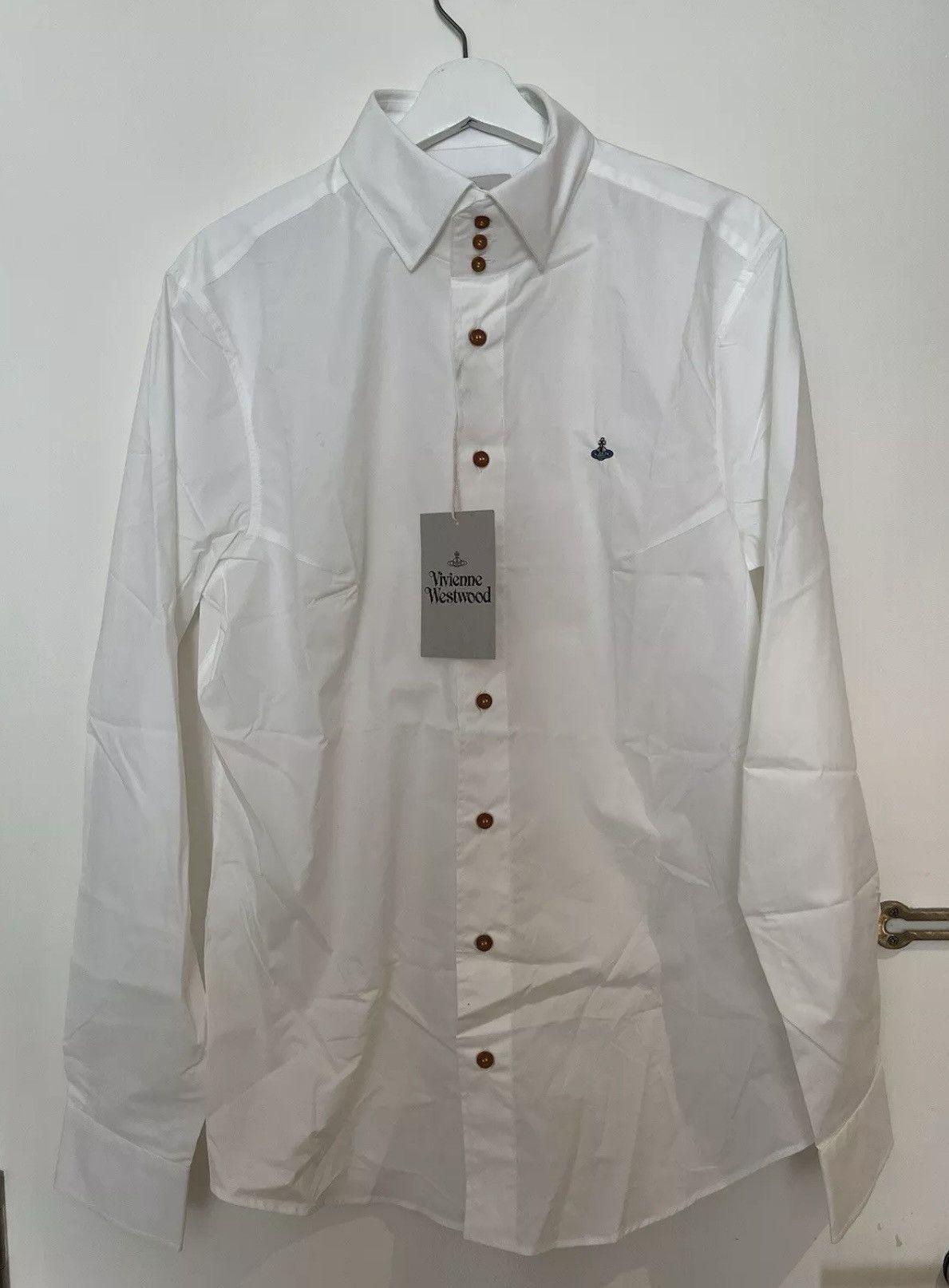 Vivienne Westwood VIVIENNE WESTWOOD three Button Krall Shirt White Size 56 Size US XL / EU 56 / 4 - 3 Thumbnail