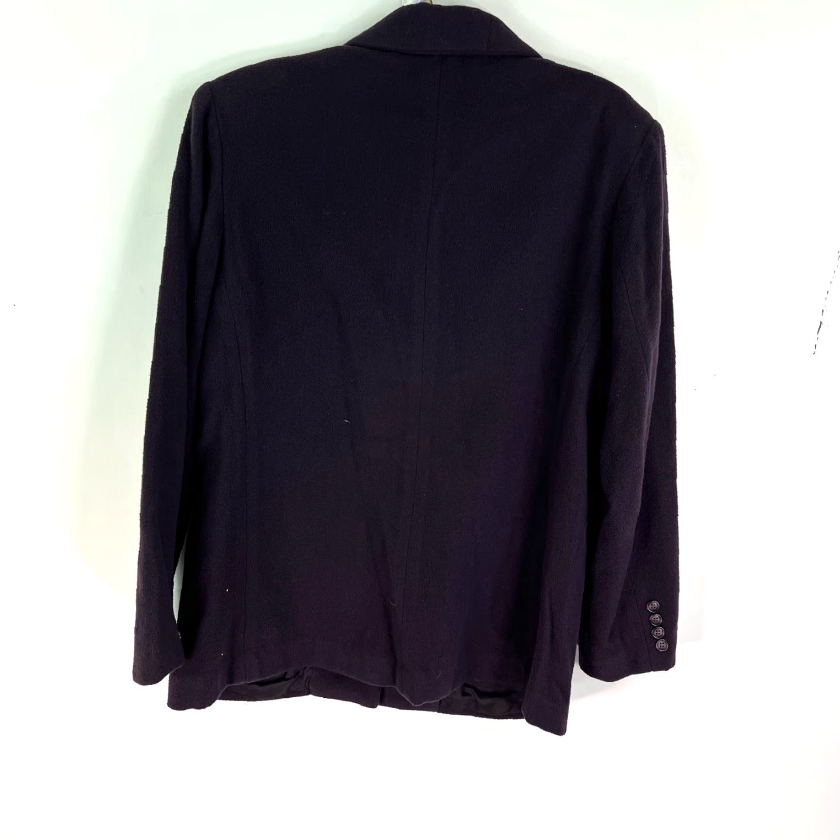 Orvis VINTAGE Orvis Blazer Jacket Women M Purple Wool Blend 80s 90s Classic Outdoor Nature Size M / US 6-8 / IT 42-44 - 6 Thumbnail