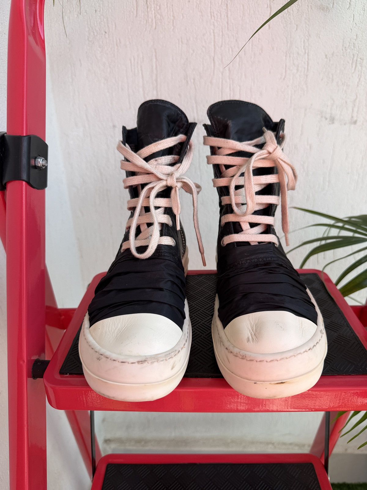 Rick Owens Drkshdw w14 Wrap hustler ramones Size US 8 / IT 38 - 6 Thumbnail