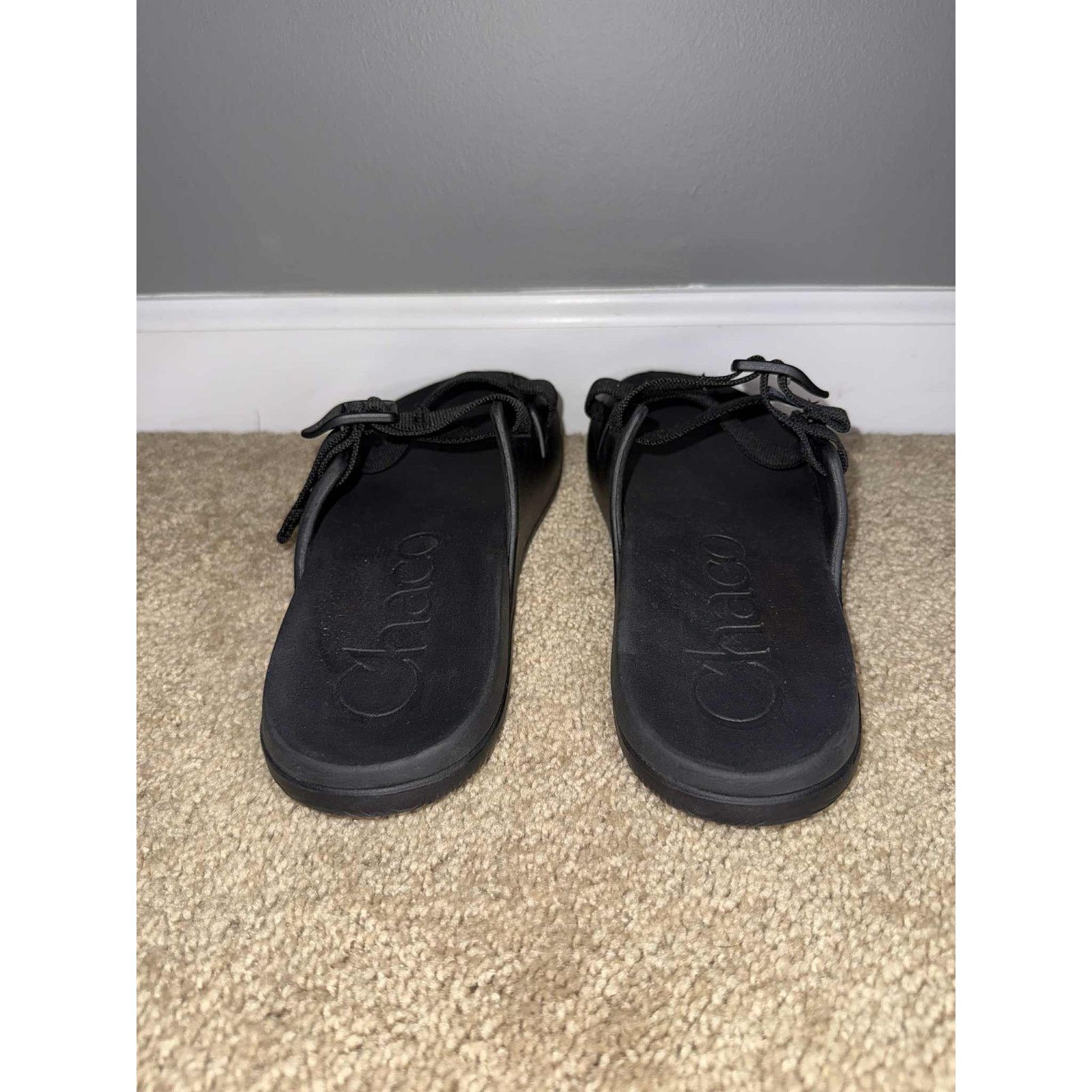Chaco Chaco Chillos Slide Sandals Black Women's Size W9 Size US 9 / IT 39 - 6 Thumbnail