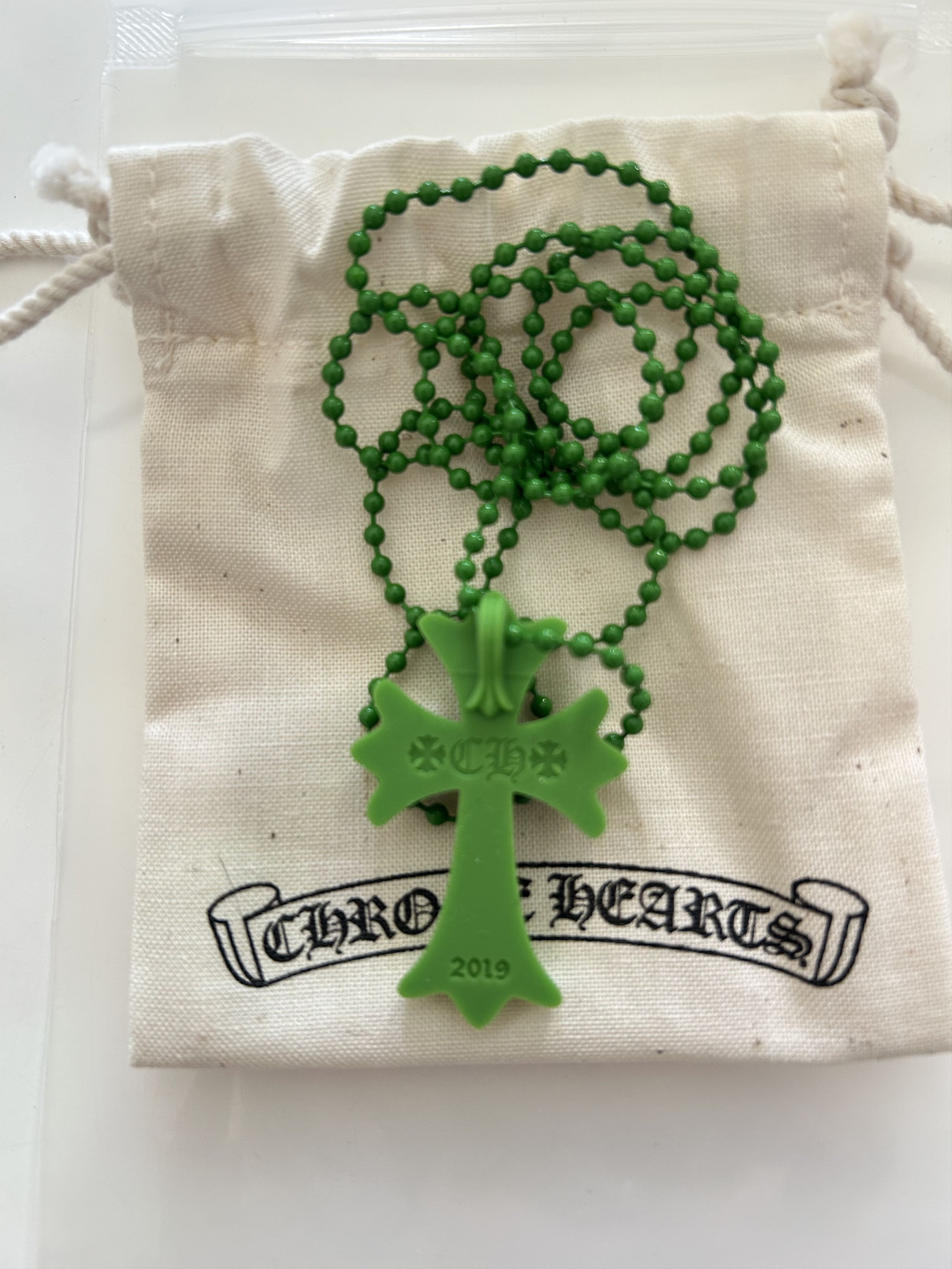 Chrome Hearts Chrome Hearts Green Silicon Cross Size ONE SIZE - 2 Thumbnail