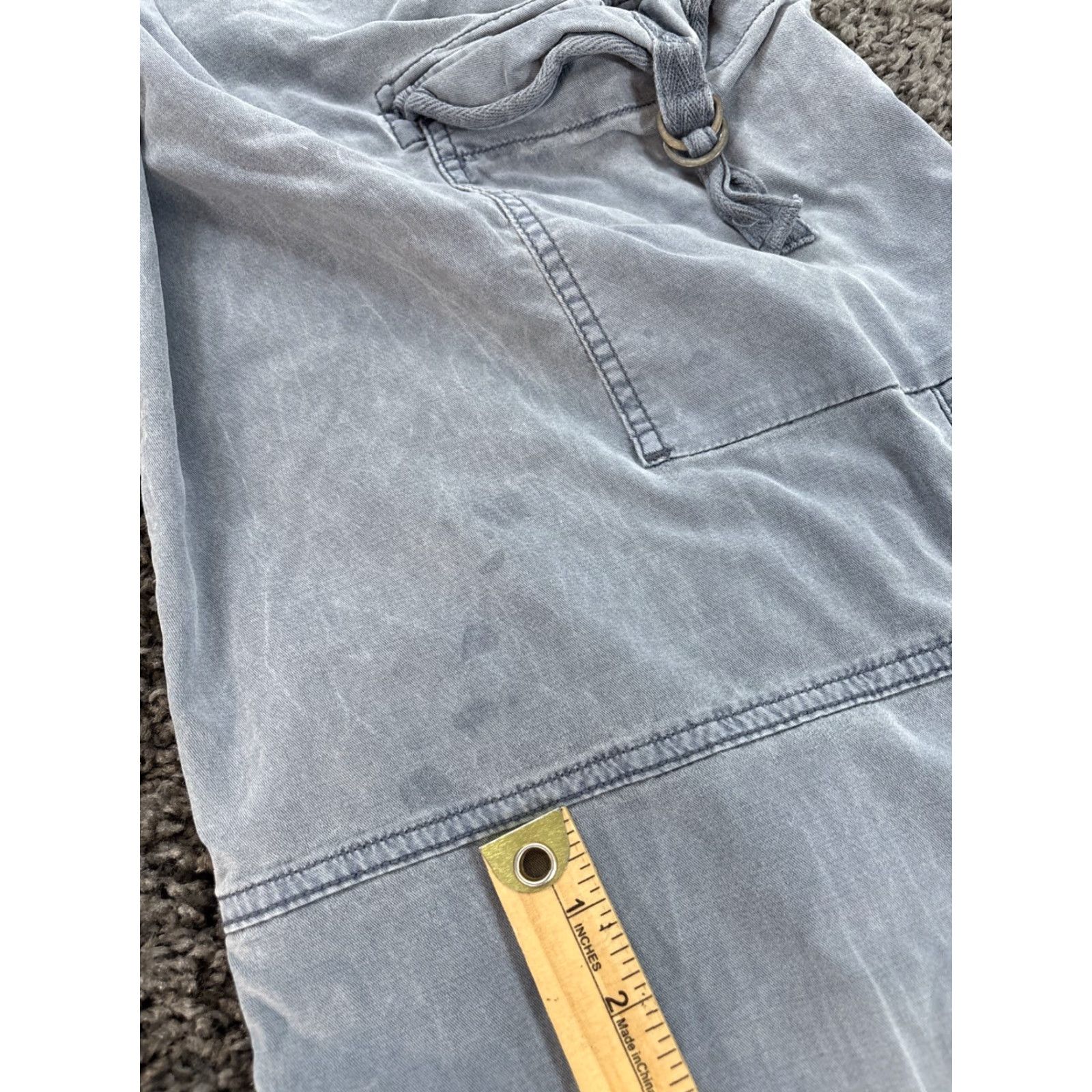 American Eagle Outfitters VINTAGE? American Eagle Pants Cargo Wide-Leg Baggy Blue 18 Women Womens Size 18 Wide-Leg Cargo Pants Blue American Eagle Outfitters Pants Womans 18 Size 40" / US 18 - 4 Thumbnail