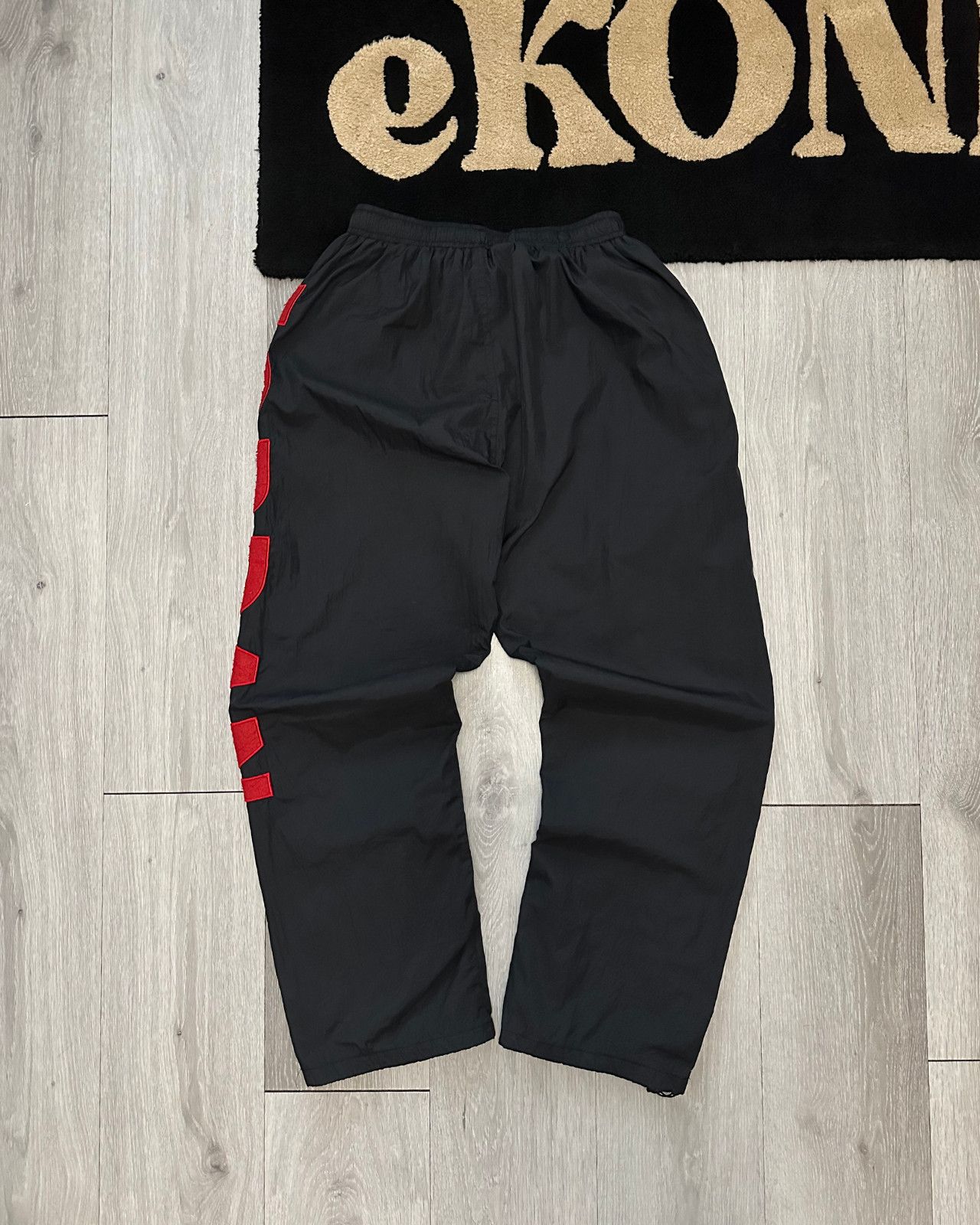 Jordan Brand × Nike × Vintage Rare Vintage Nike Air Jordan Flight Track Pants - XXL / 2XL Size US 26 / EU 42 - 3 Thumbnail