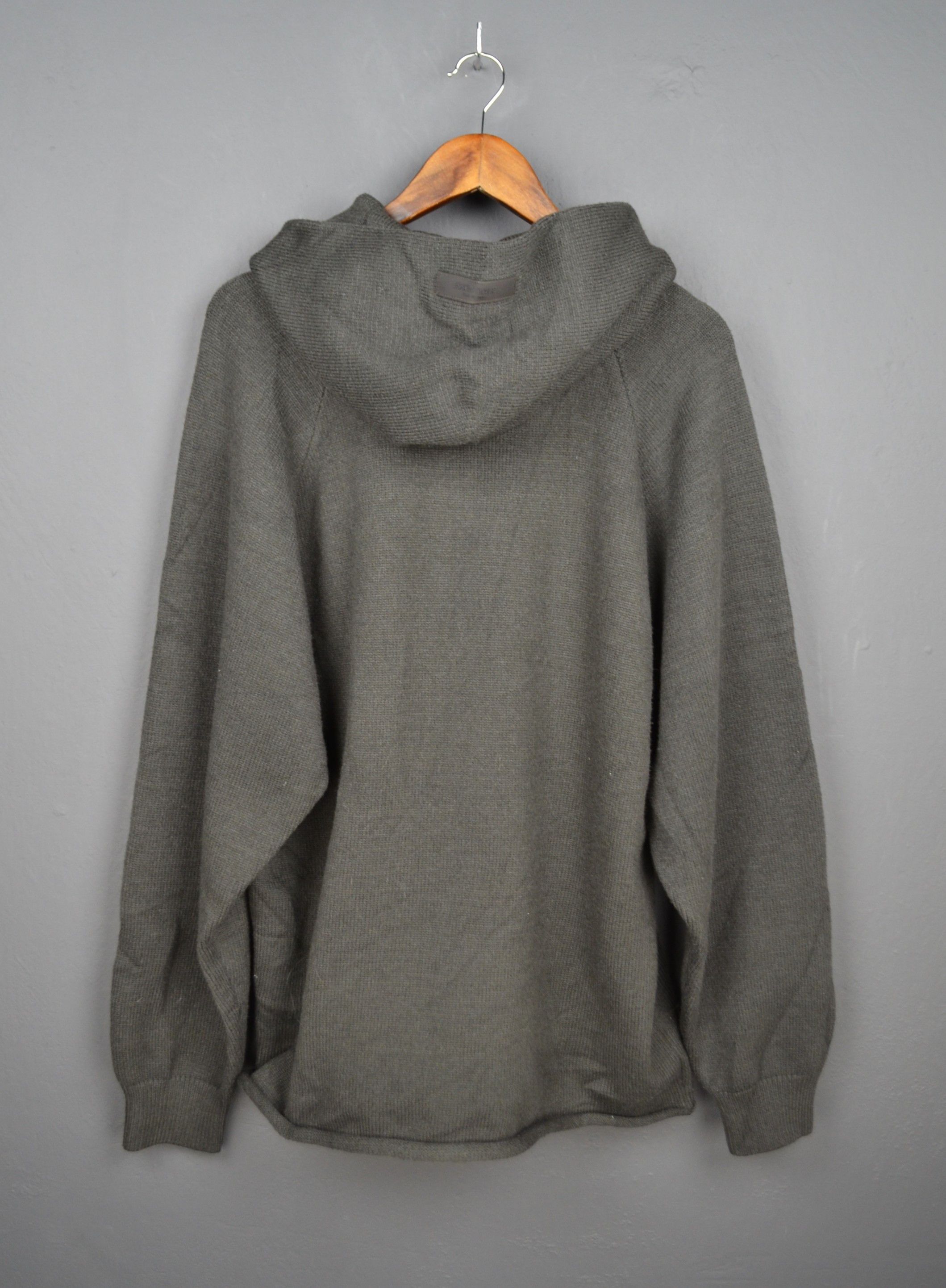 Fear of God Fear Of God Essentials Knit Hoodie Iron Size S 1977 Size US S / EU 44-46 / 1 - 2 Thumbnail