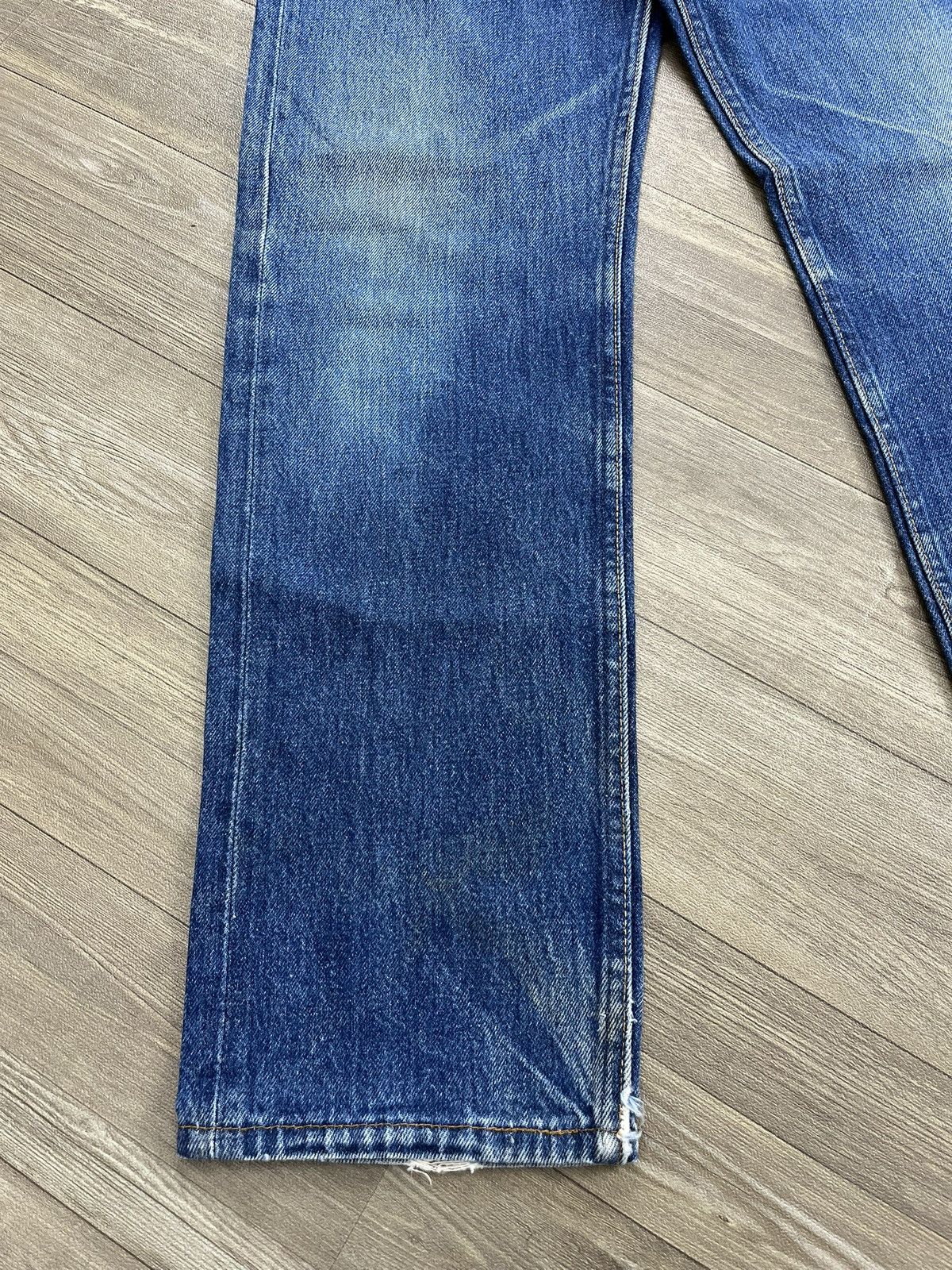 Levi's Vintage Clothing 🇺🇸1990s Vintage Levis 501XX 30x32 Distressed Faded Blue Jeans Size US 30 / EU 46 - 3 Thumbnail