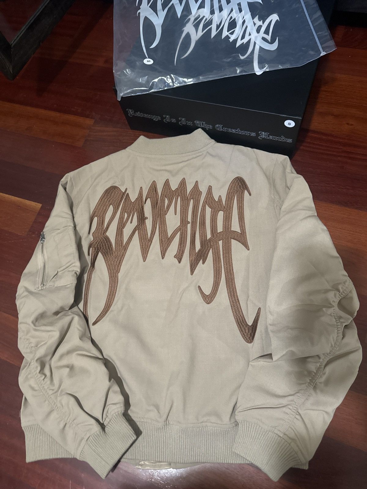 Revenge Revenge Embroidered Bomber Jacket Size US S / EU 44-46 / 1 - 3 Thumbnail