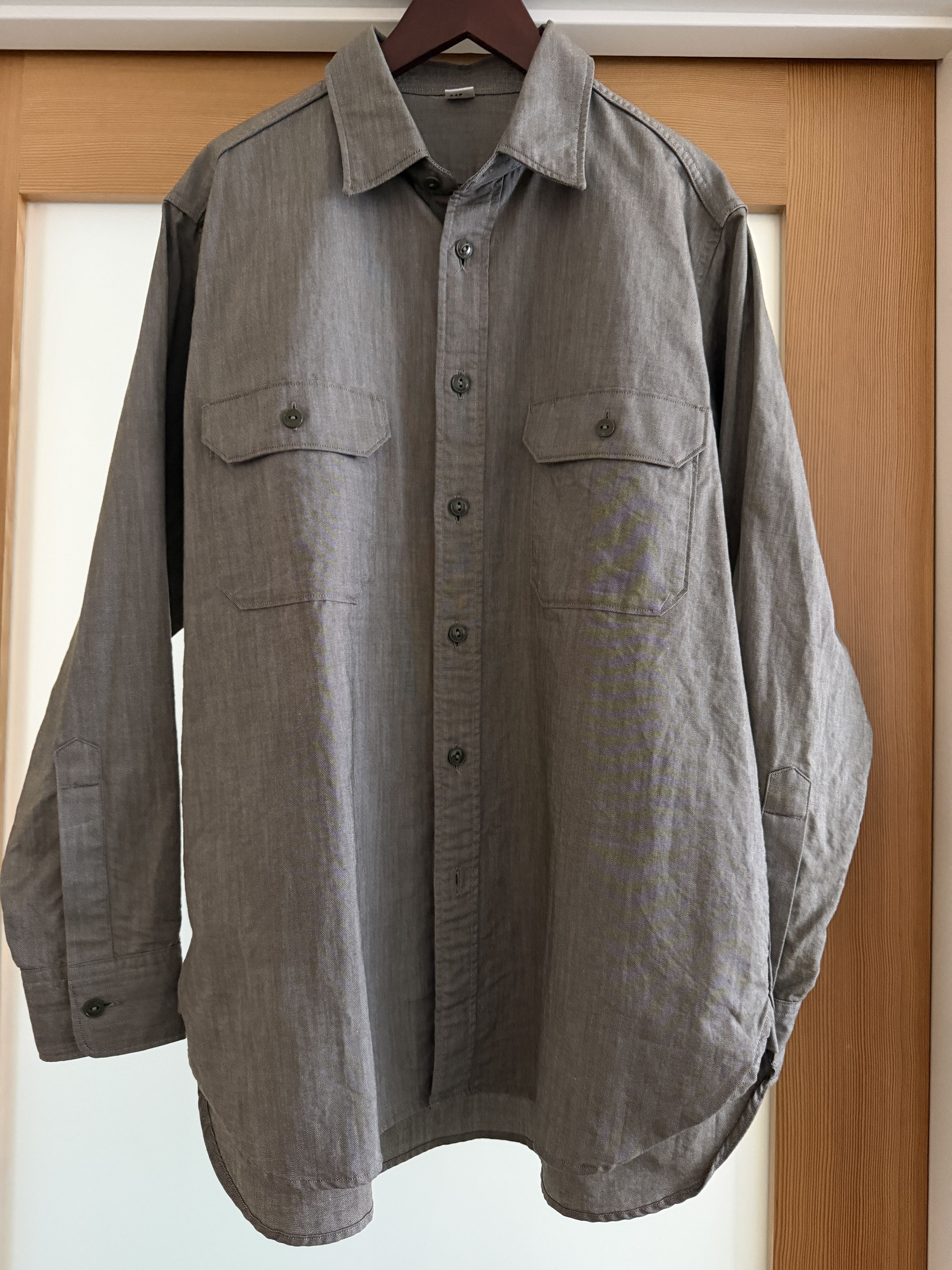 45rpm 45R 45rpm Shirt Gray / Green / Brown Size US M / EU 48-50 / 2 - 1 Thumbnail