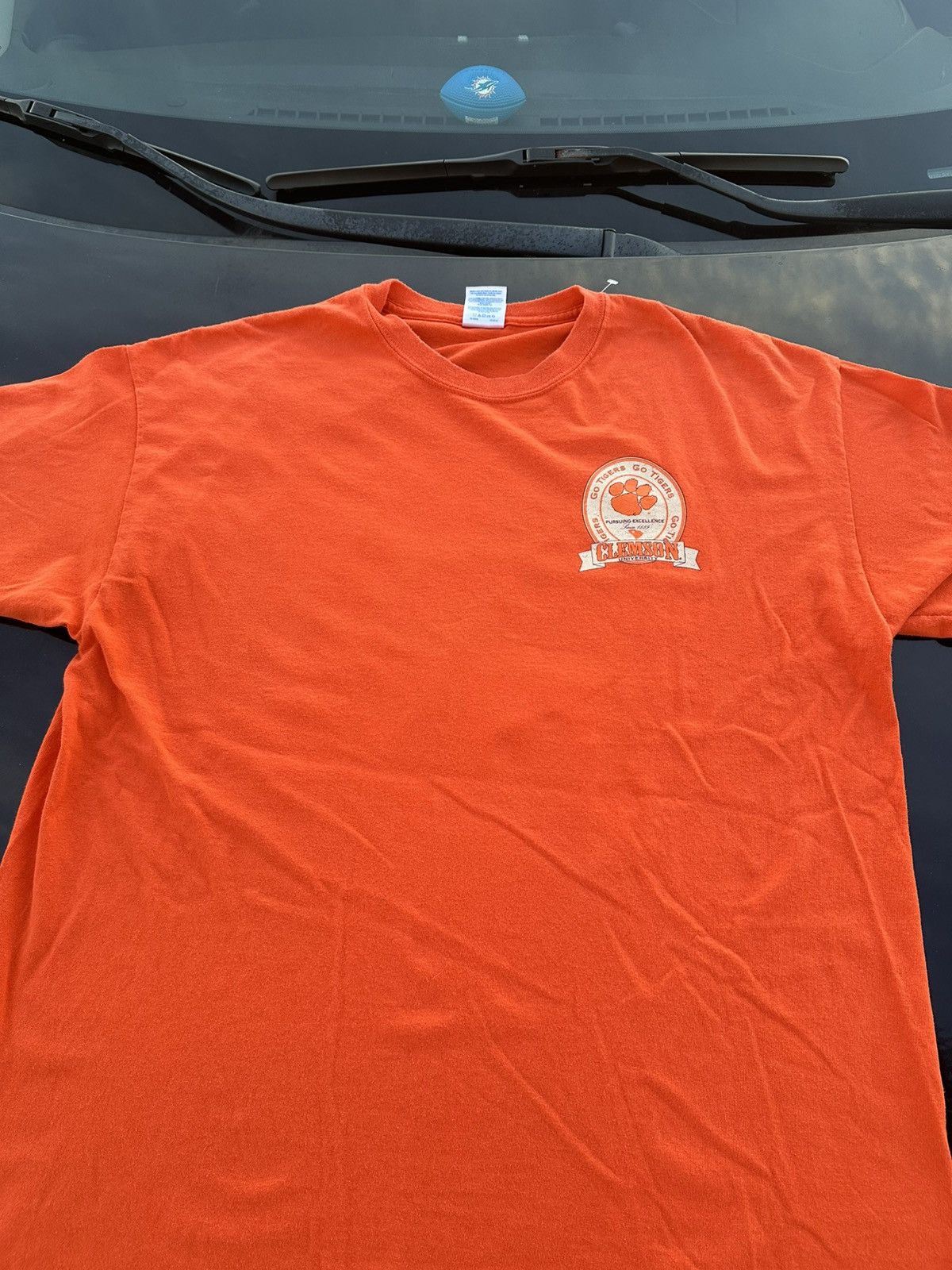 Vintage VINTAGE CLEMSON TIGERS TEE Size US L / EU 52-54 / 3 - 1 Thumbnail